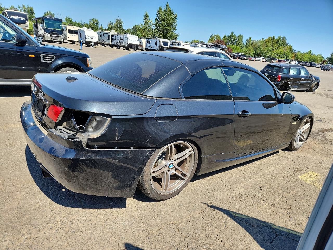 2013 Bmw 335 I Sulev Black vin: WBADX1C51DJ128979