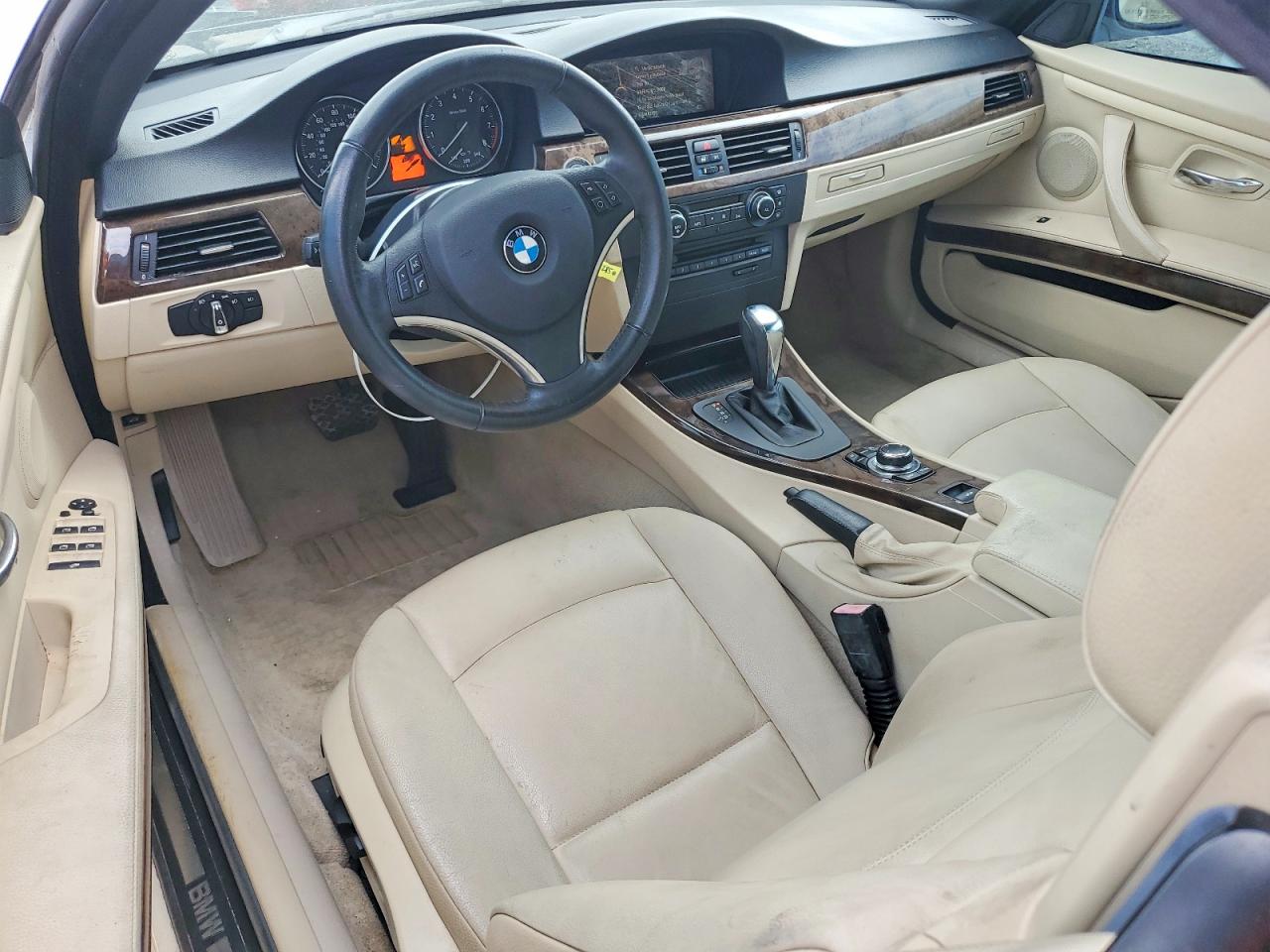 2011 Bmw 335 I White vin: WBADX7C50BE261001