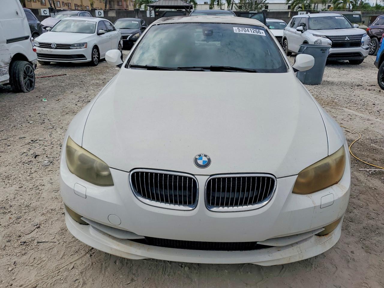 2011 Bmw 335 I White vin: WBADX7C50BE261001