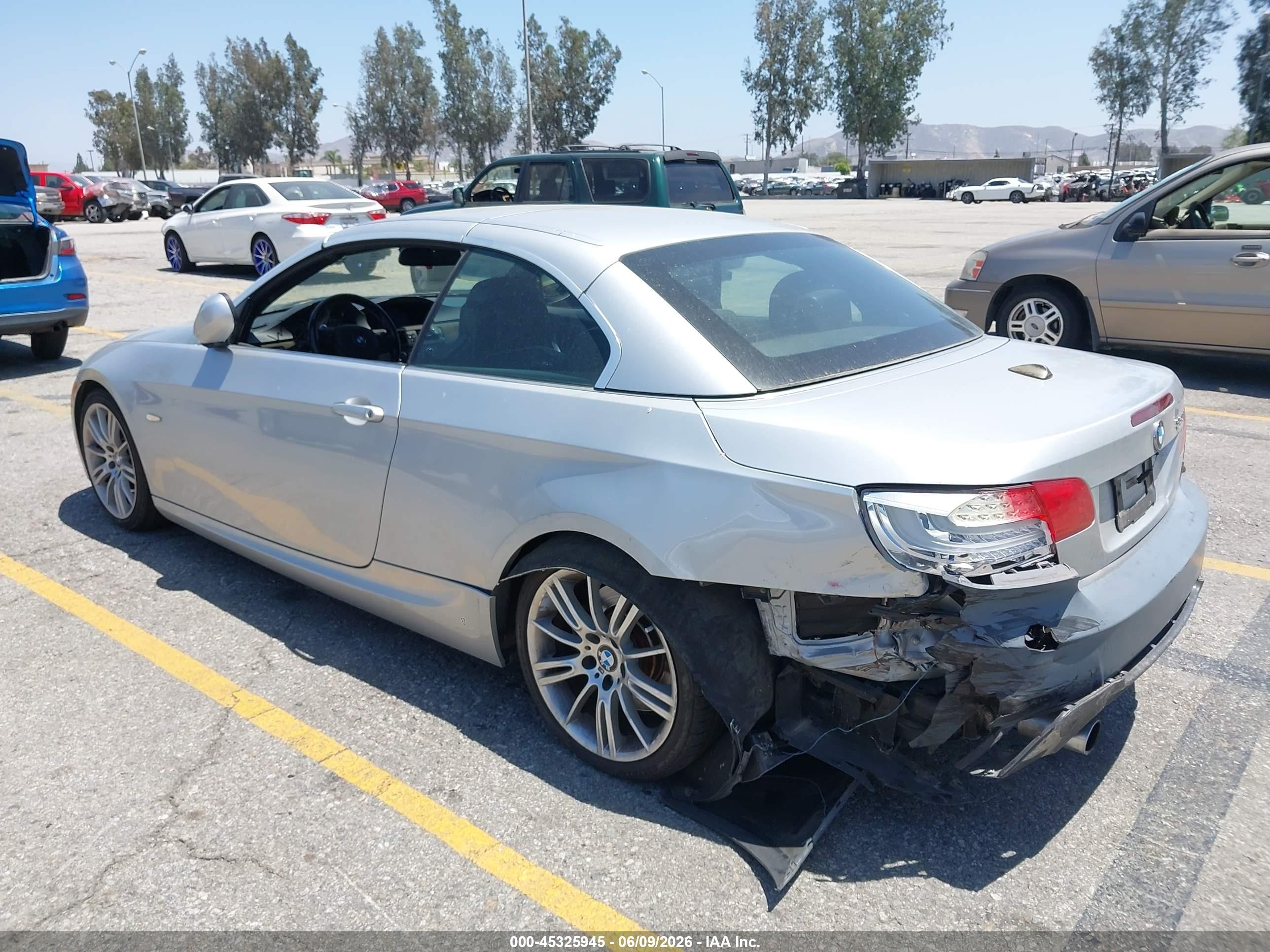 2011 Bmw 335i   Silver vin: WBADX7C50BE579068