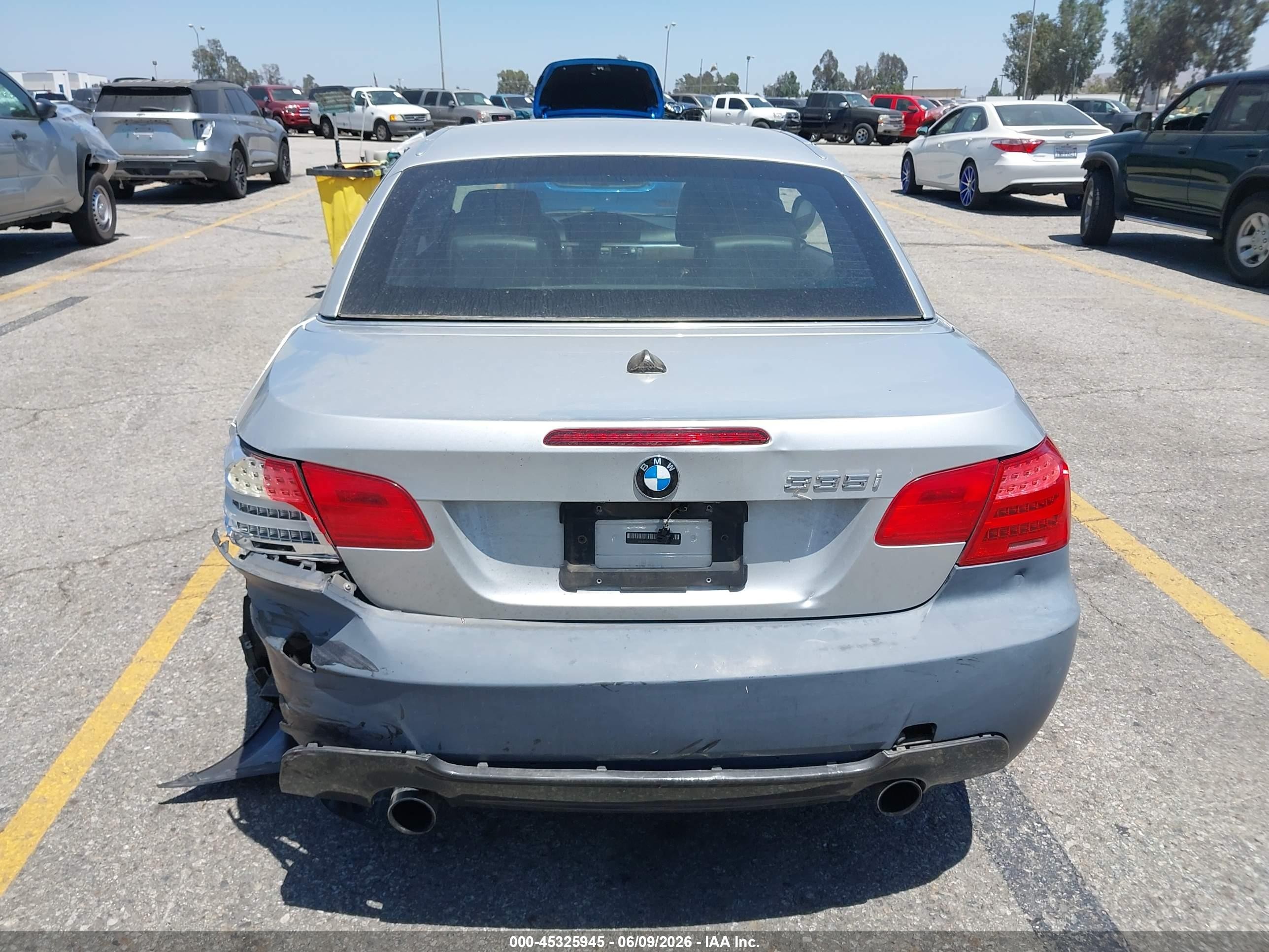 2011 Bmw 335i   Silver vin: WBADX7C50BE579068