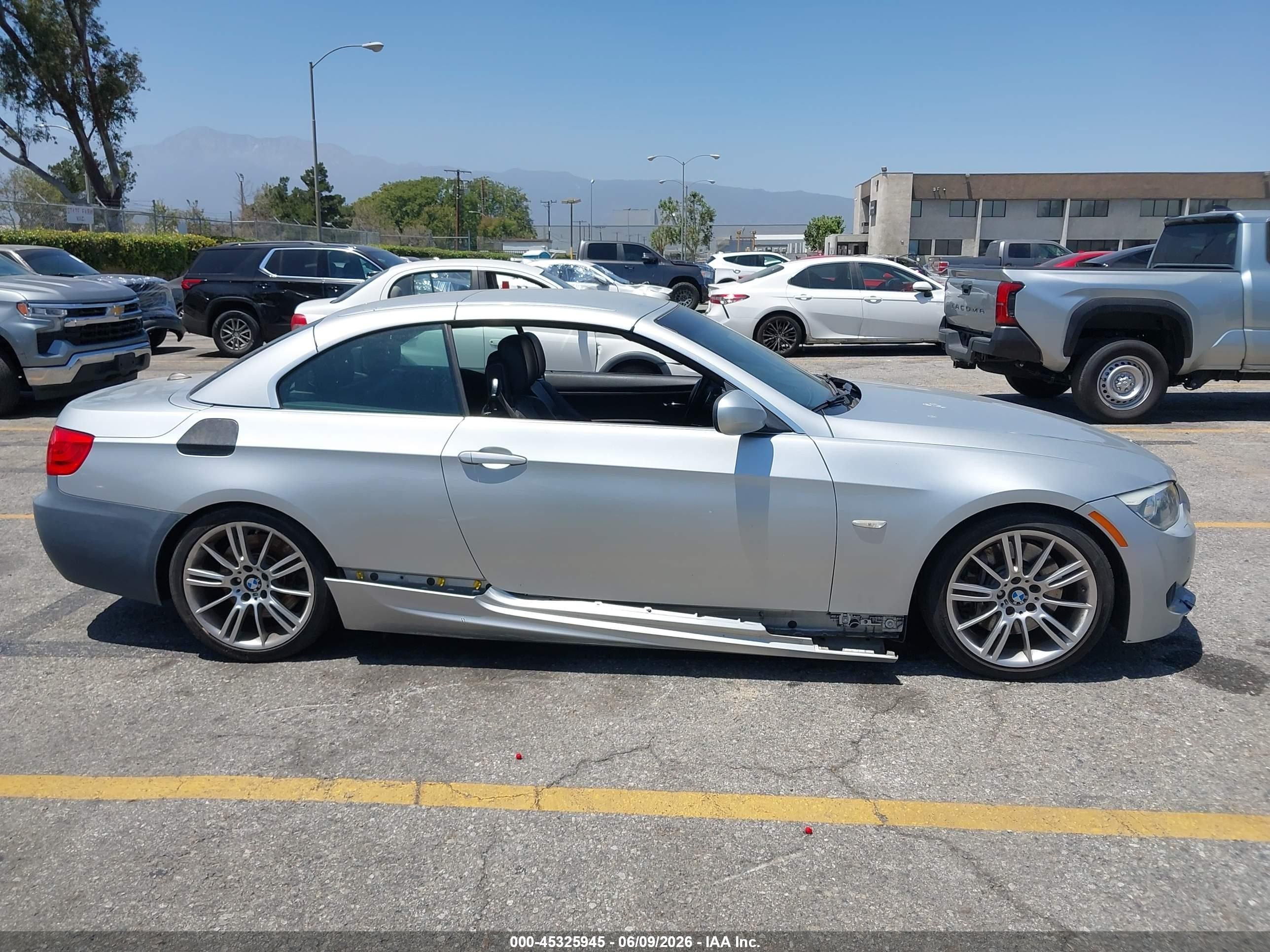 2011 Bmw 335i   Silver vin: WBADX7C50BE579068