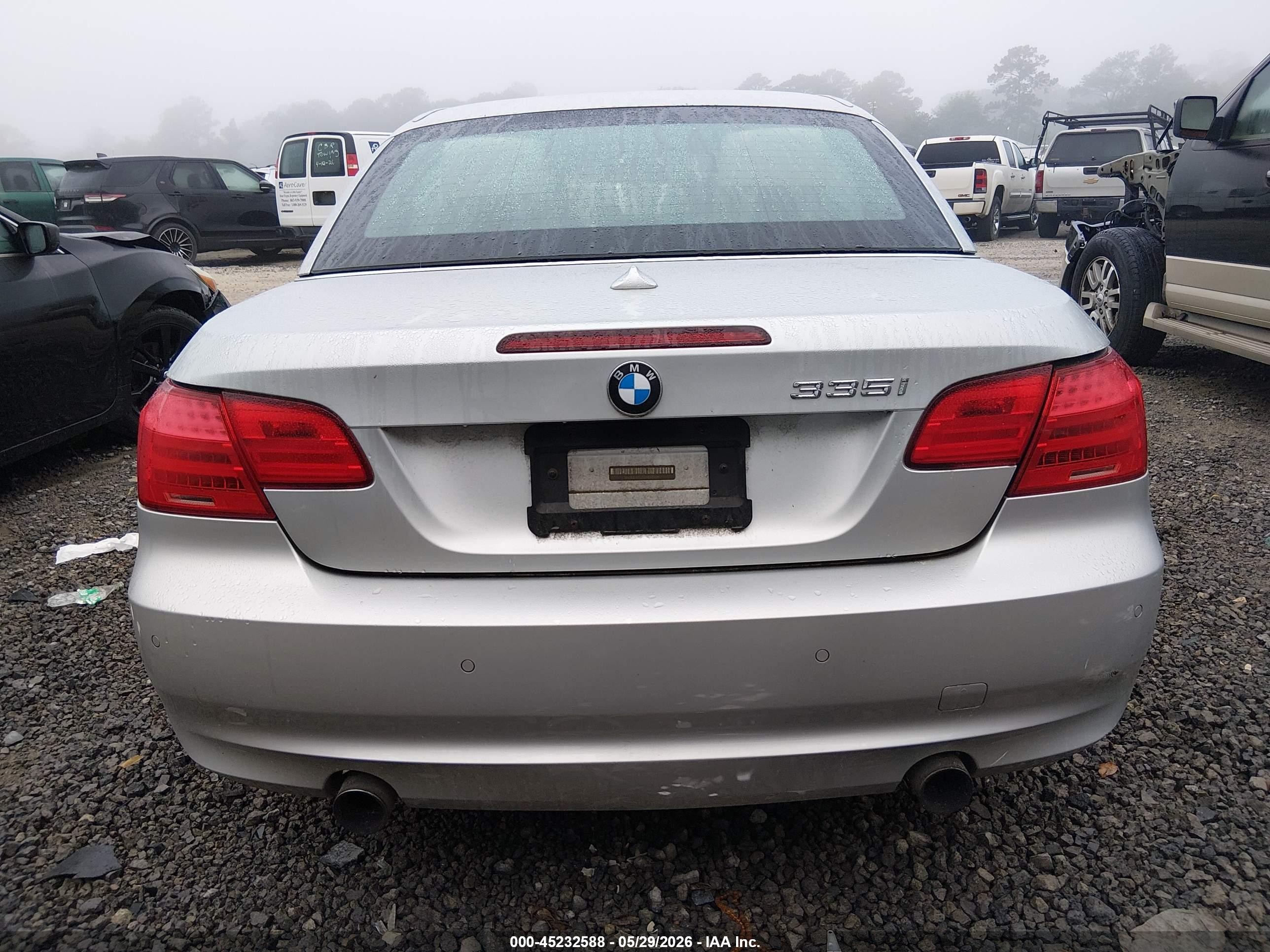 2011 Bmw 335i   Silver vin: WBADX7C50BE579281