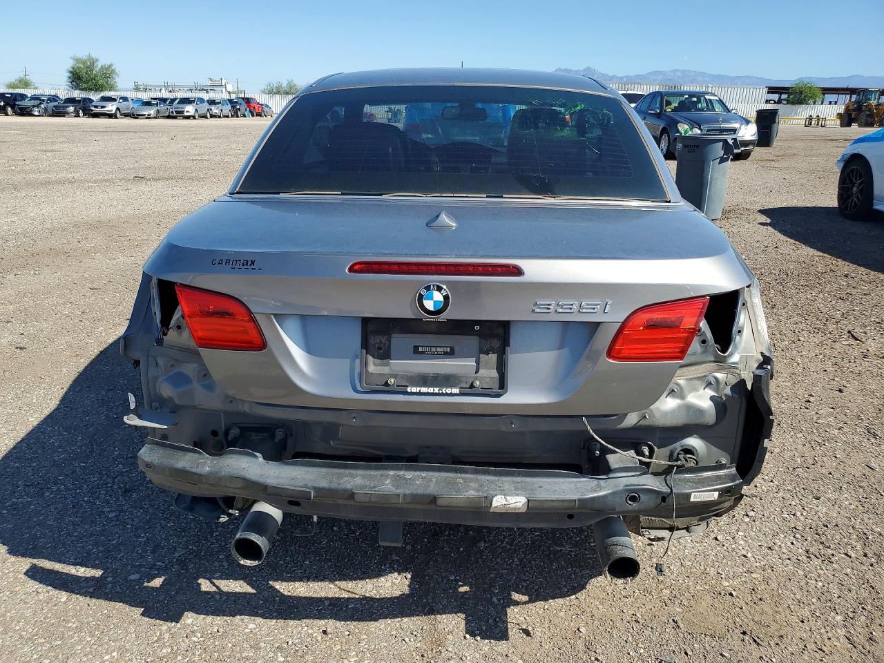 2011 Bmw 335 I Gray vin: WBADX7C50BE743144
