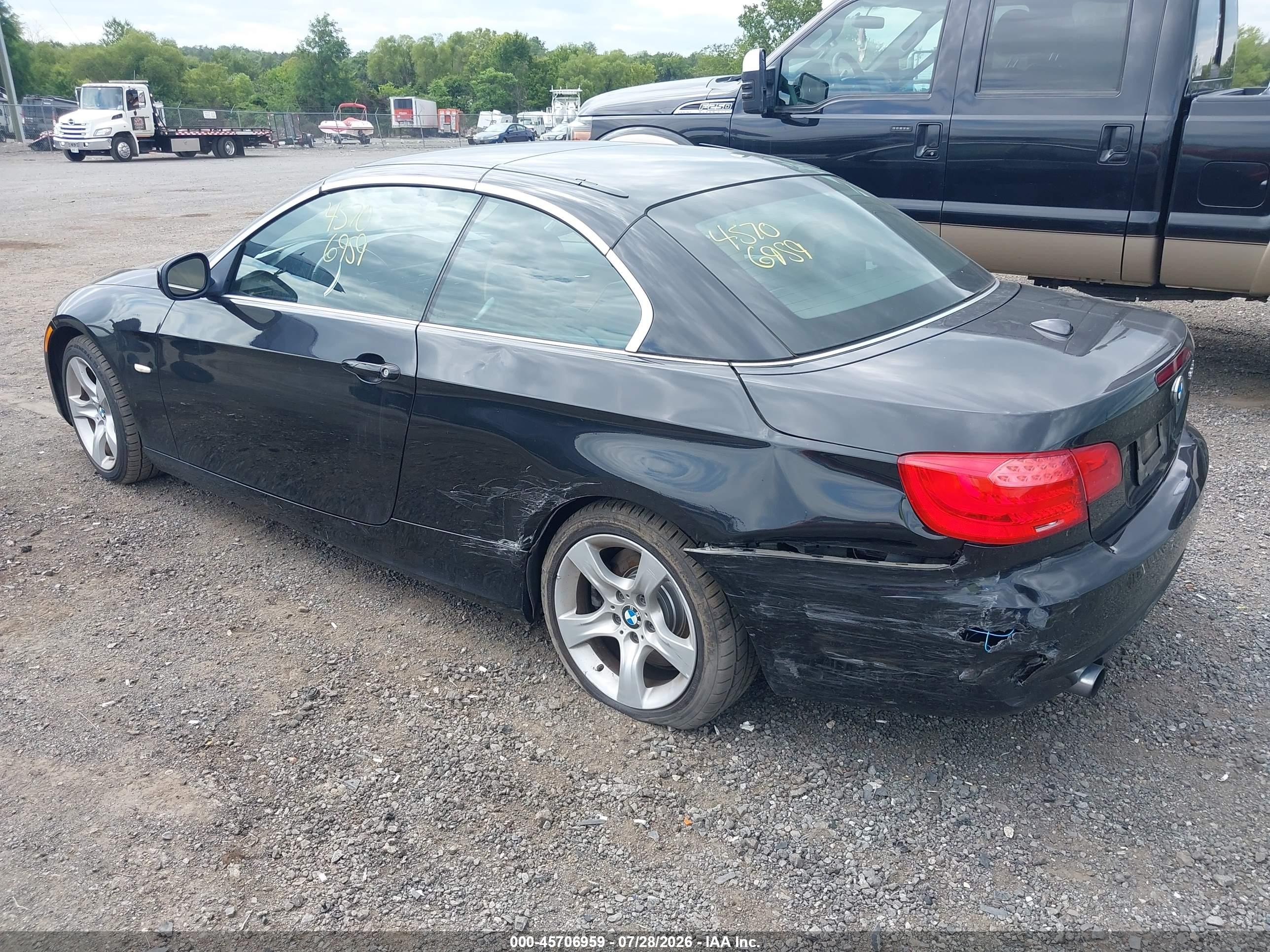 2011 Bmw 335i   Black vin: WBADX7C50BE743418