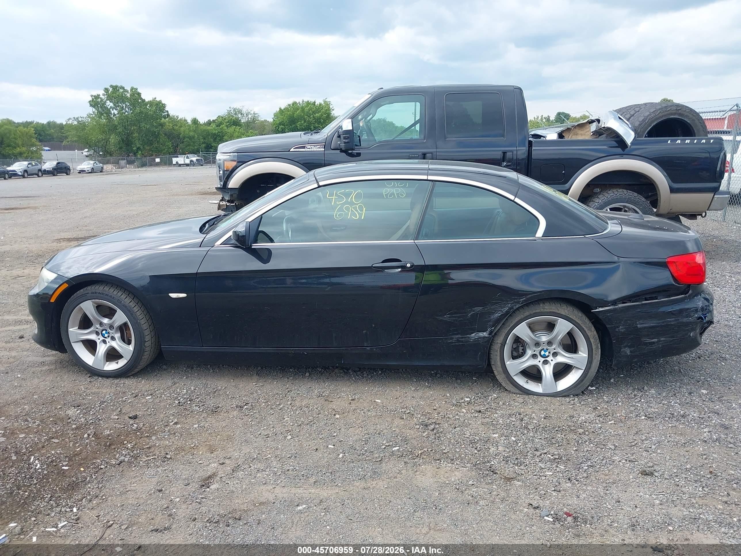 2011 Bmw 335i   Black vin: WBADX7C50BE743418