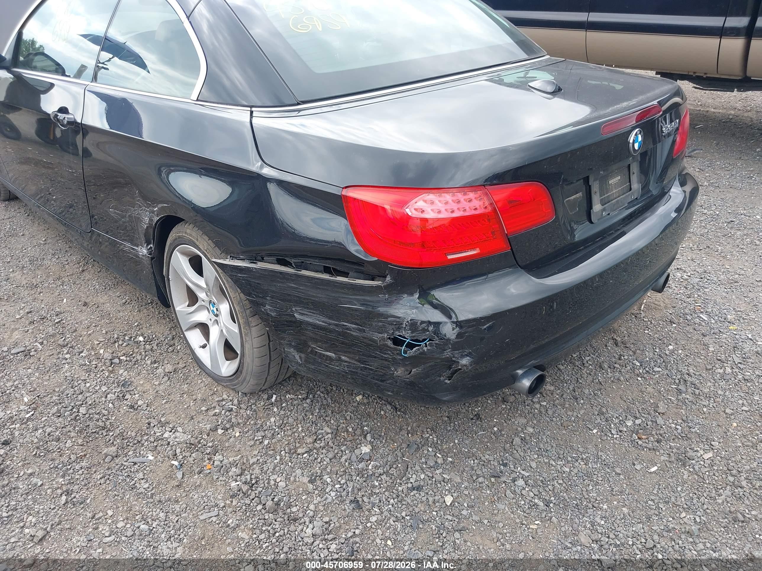 2011 Bmw 335i   Black vin: WBADX7C50BE743418