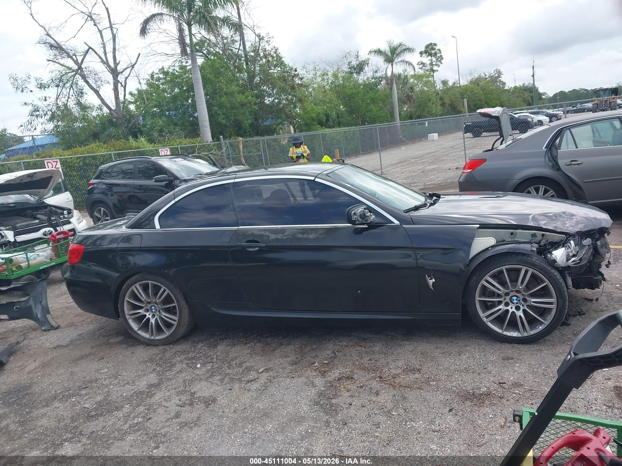 2012 Bmw 335i   Black vin: WBADX7C50CE744781