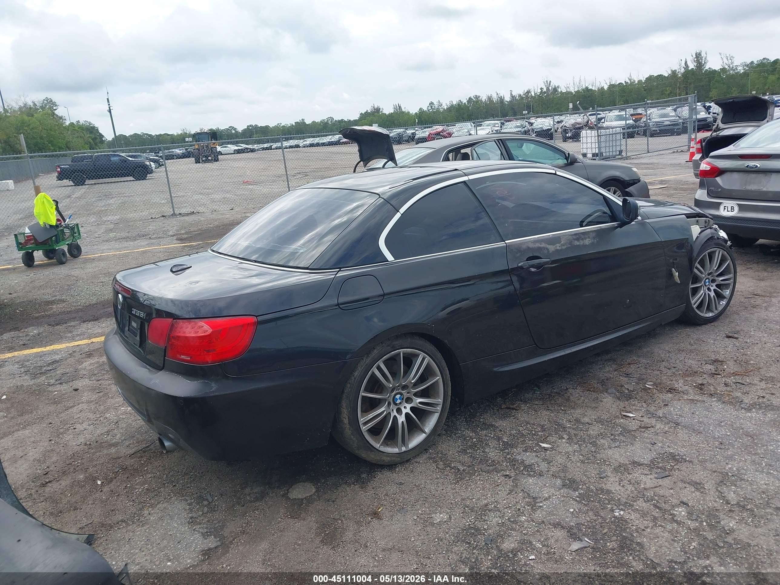 2012 Bmw 335i   Black vin: WBADX7C50CE744781