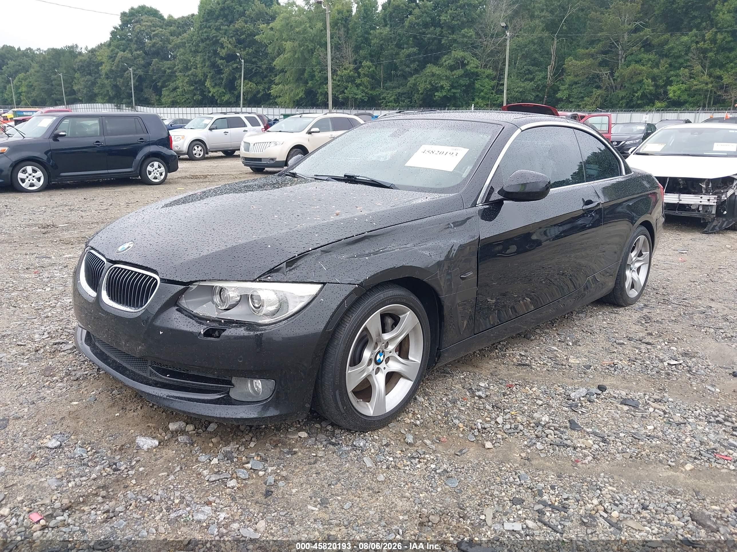 2013 Bmw 335i   Black vin: WBADX7C50DE746516