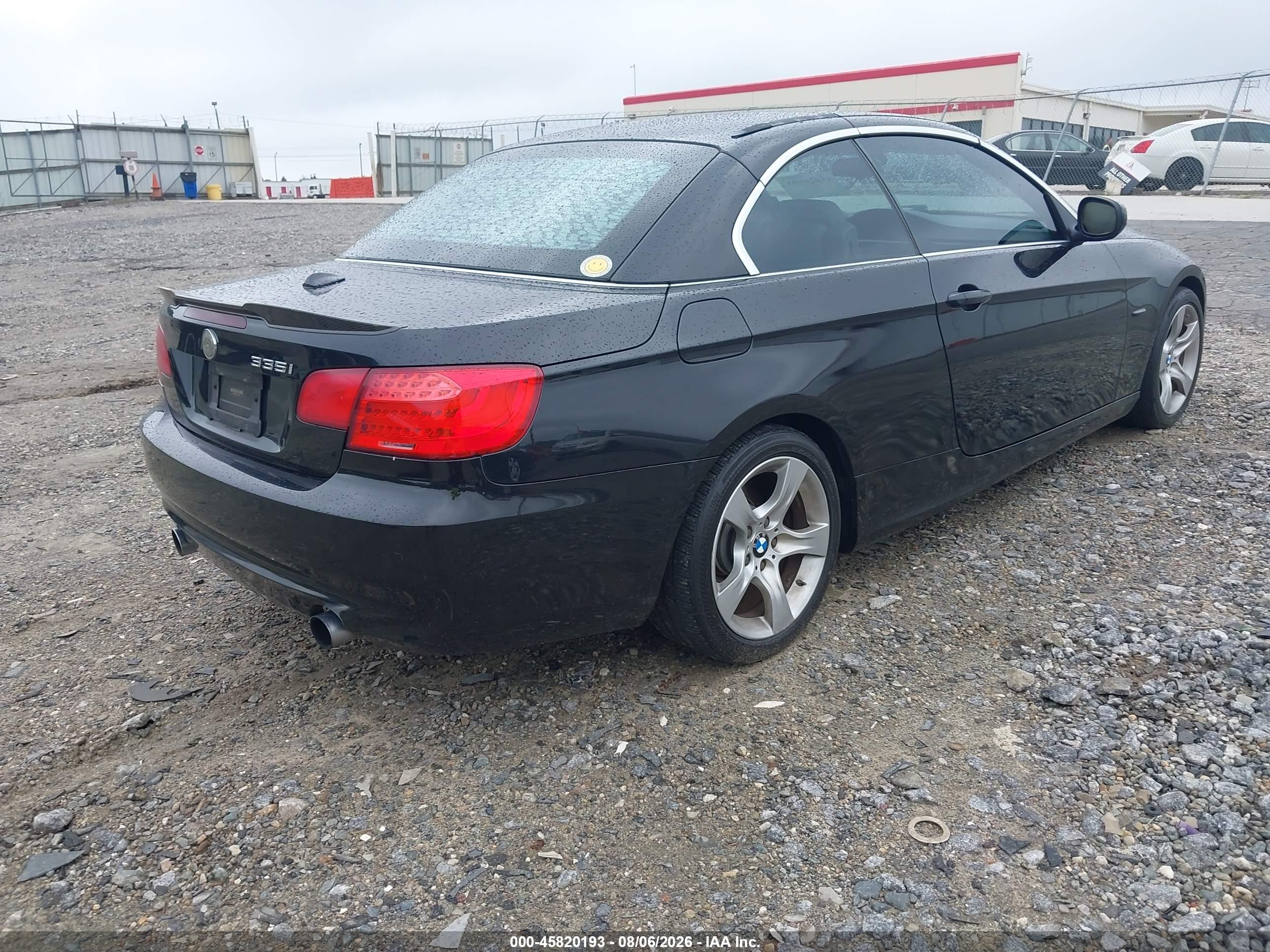 2013 Bmw 335i   Black vin: WBADX7C50DE746516
