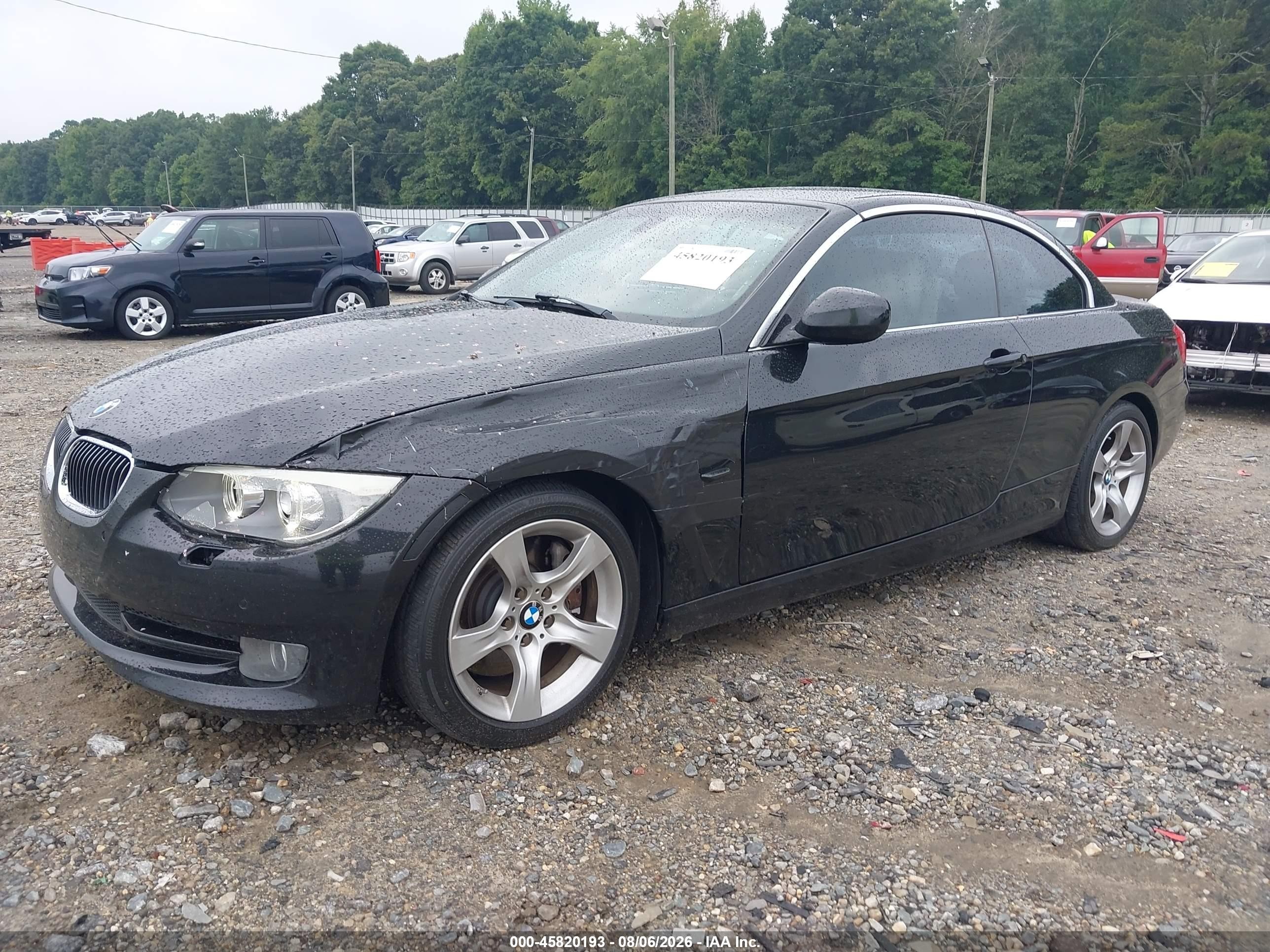 2013 Bmw 335i   Black vin: WBADX7C50DE746516