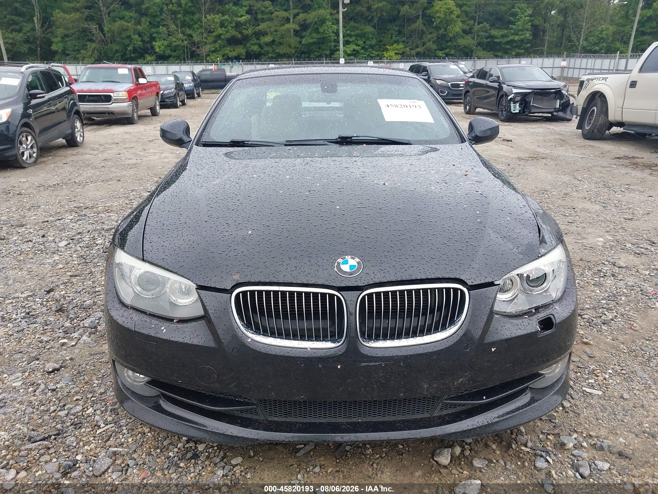 2013 Bmw 335i   Black vin: WBADX7C50DE746516