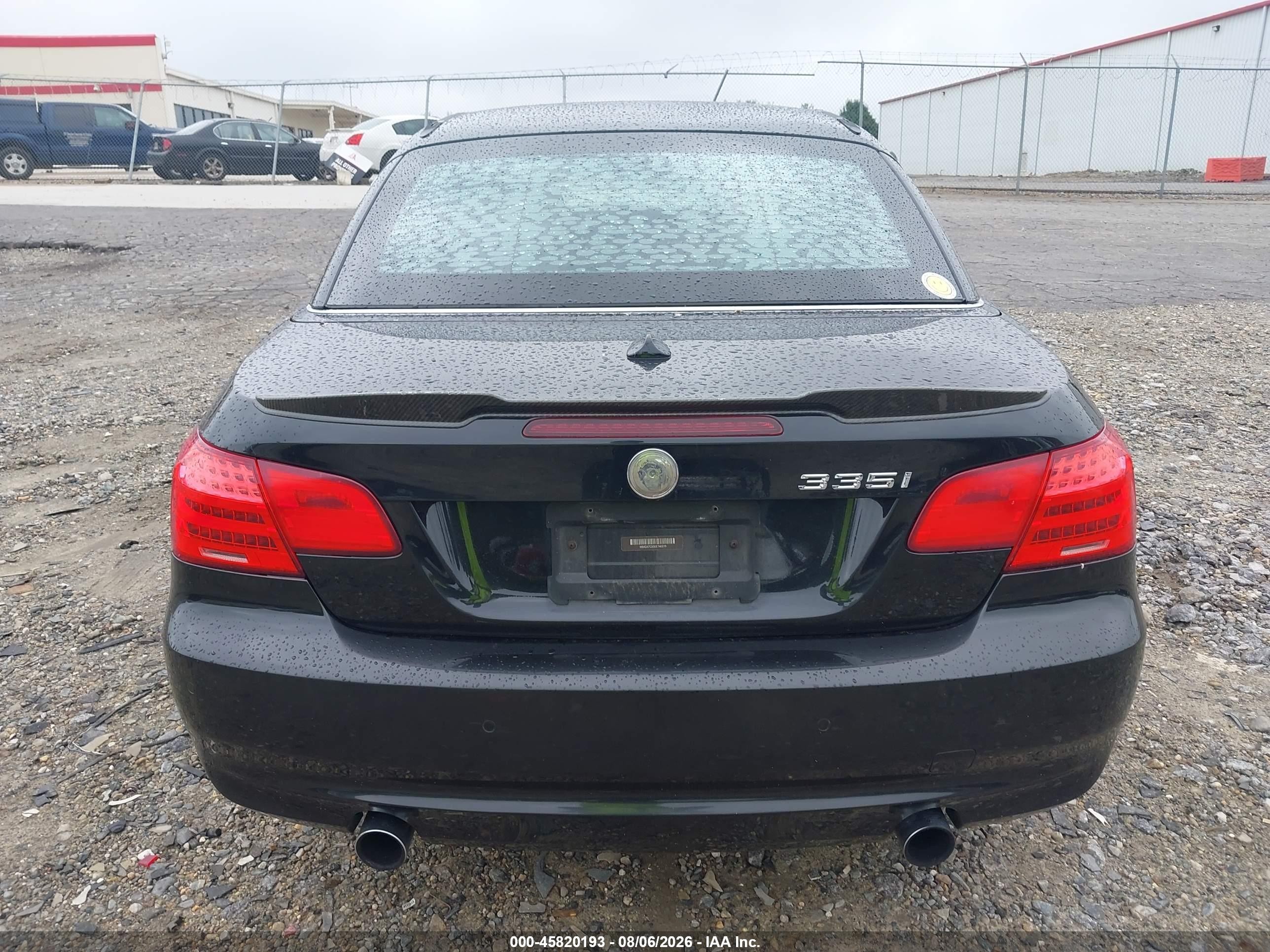 2013 Bmw 335i   Black vin: WBADX7C50DE746516