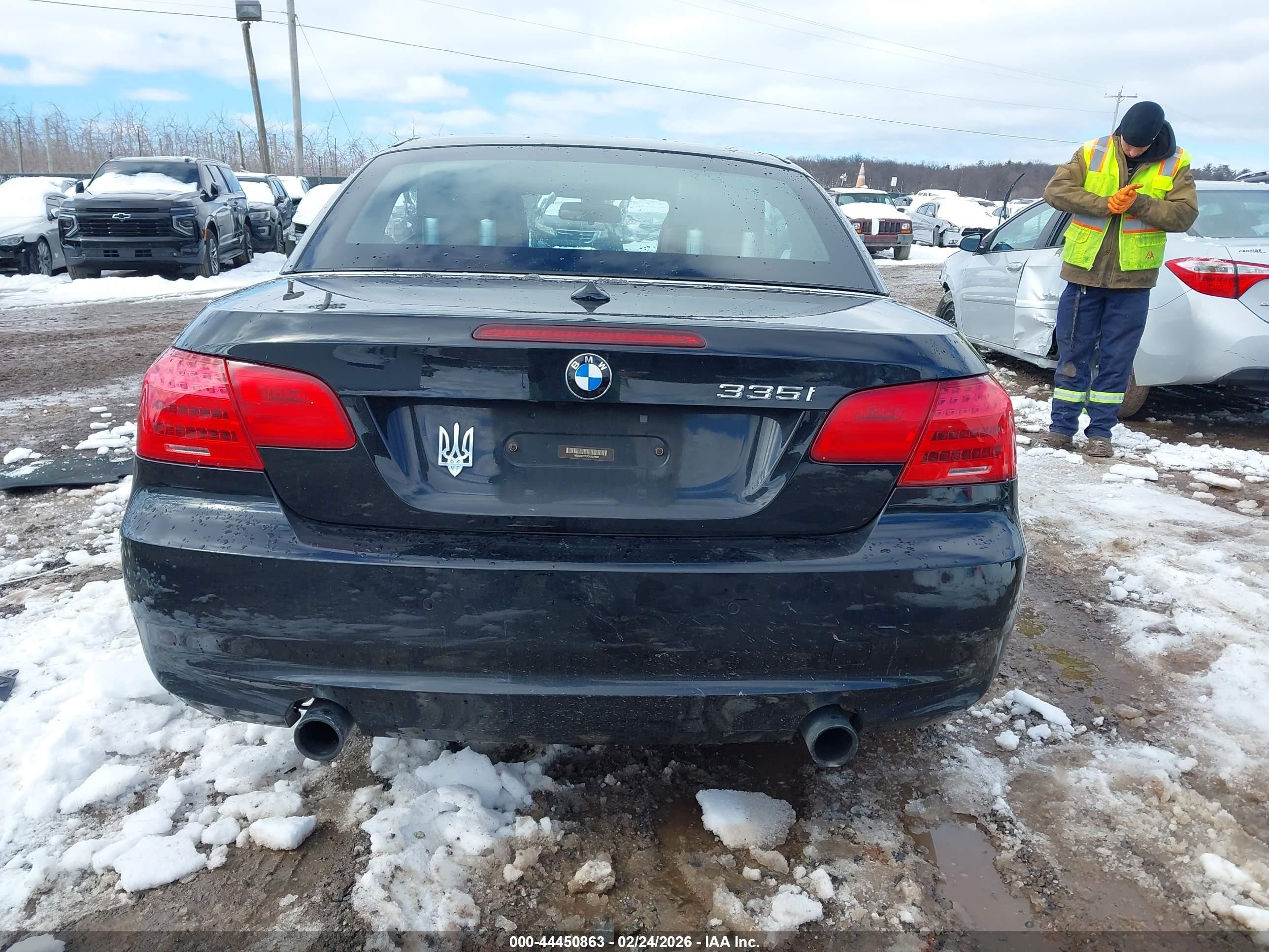 2013 Bmw 335i   Black vin: WBADX7C50DPA97808