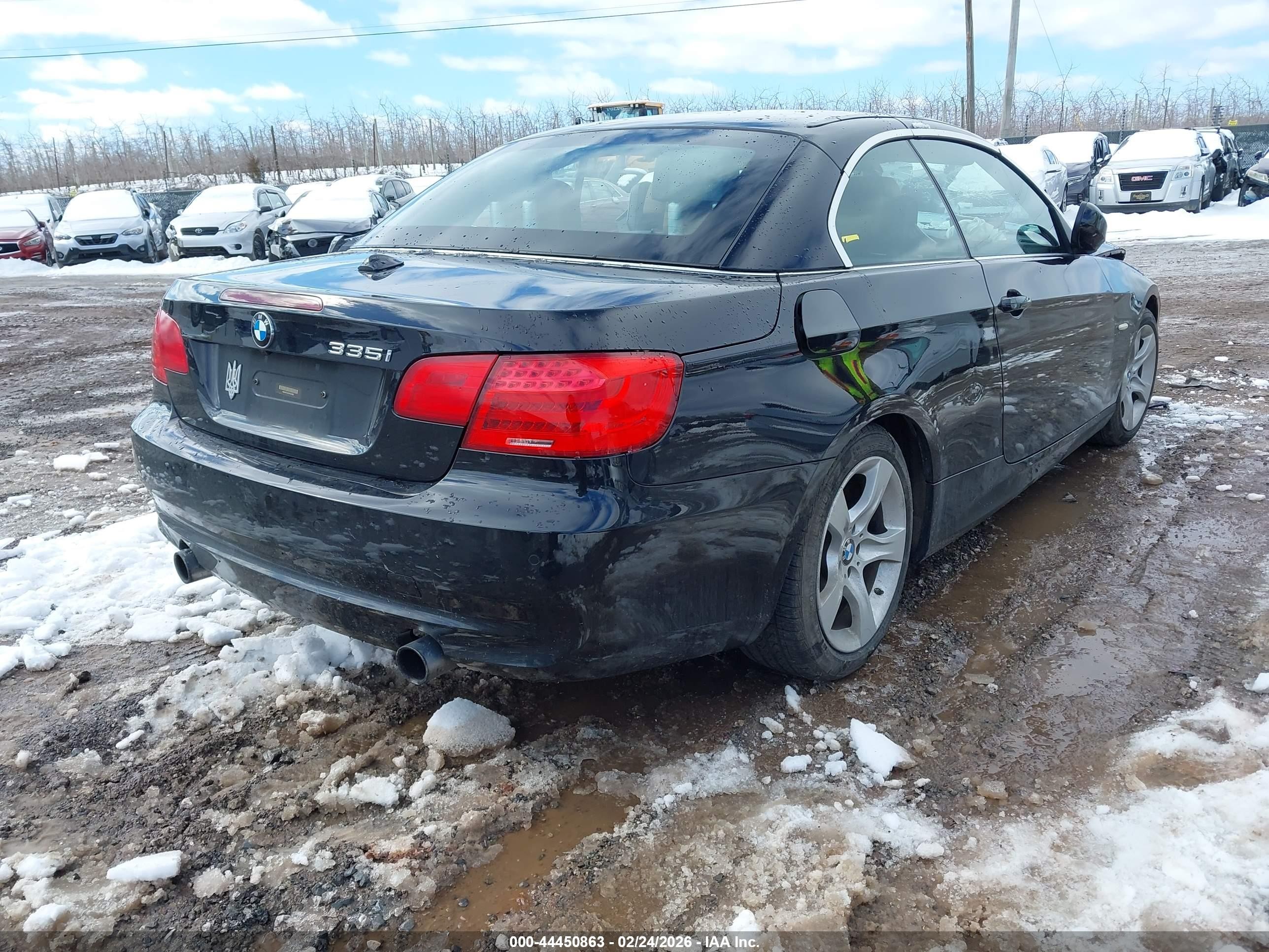 2013 Bmw 335i   Black vin: WBADX7C50DPA97808