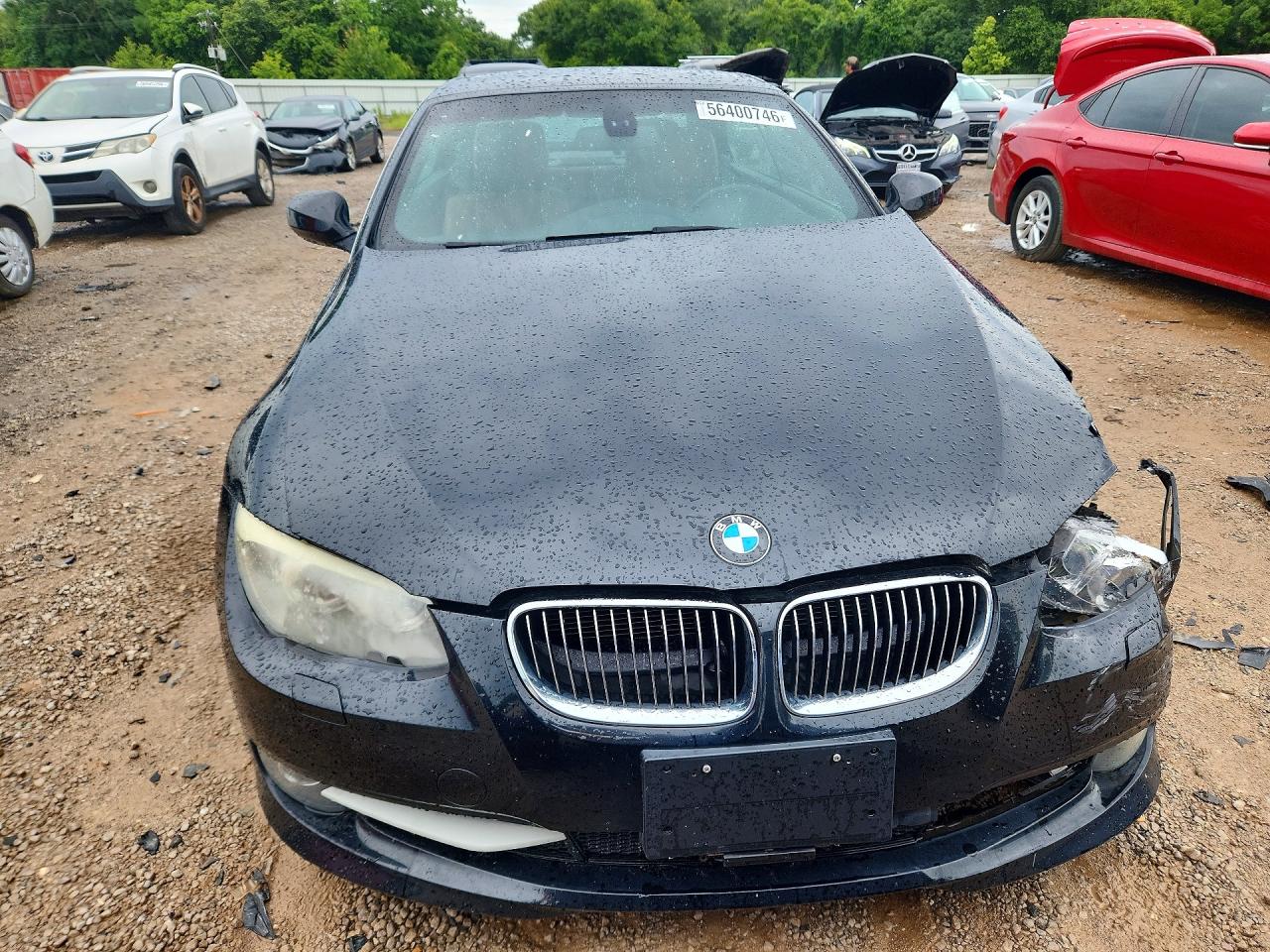 2011 Bmw 335 I Black vin: WBADX7C51BE579094