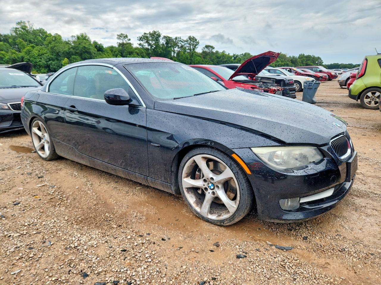 2011 Bmw 335 I Black vin: WBADX7C51BE579094
