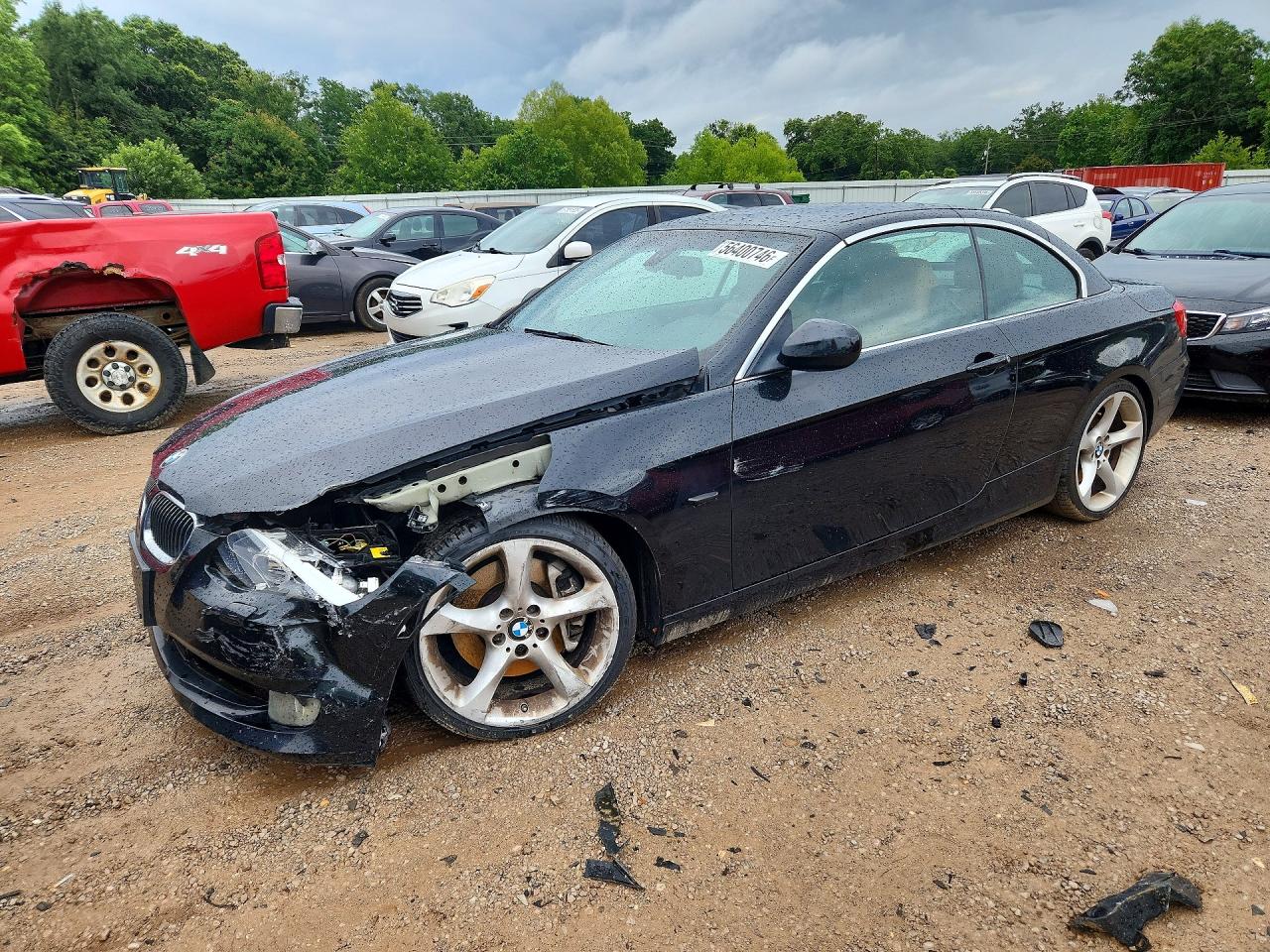 2011 Bmw 335 I Black vin: WBADX7C51BE579094
