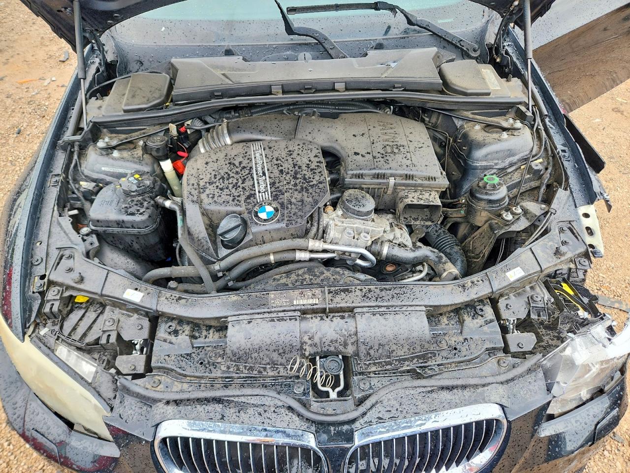 2011 Bmw 335 I Black vin: WBADX7C51BE579094