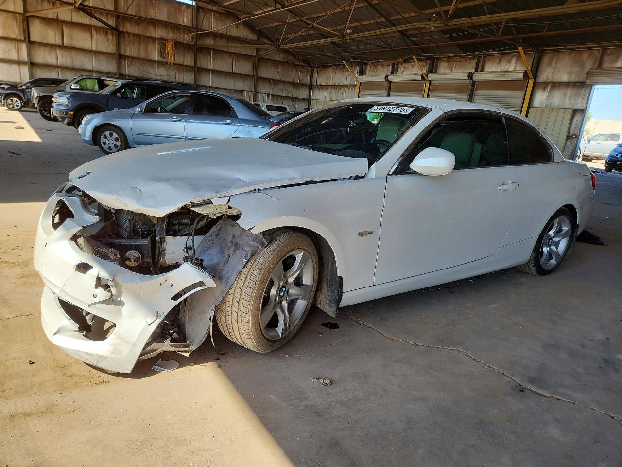 2012 Bmw 335 I Белый vin: WBADX7C51CE745017
