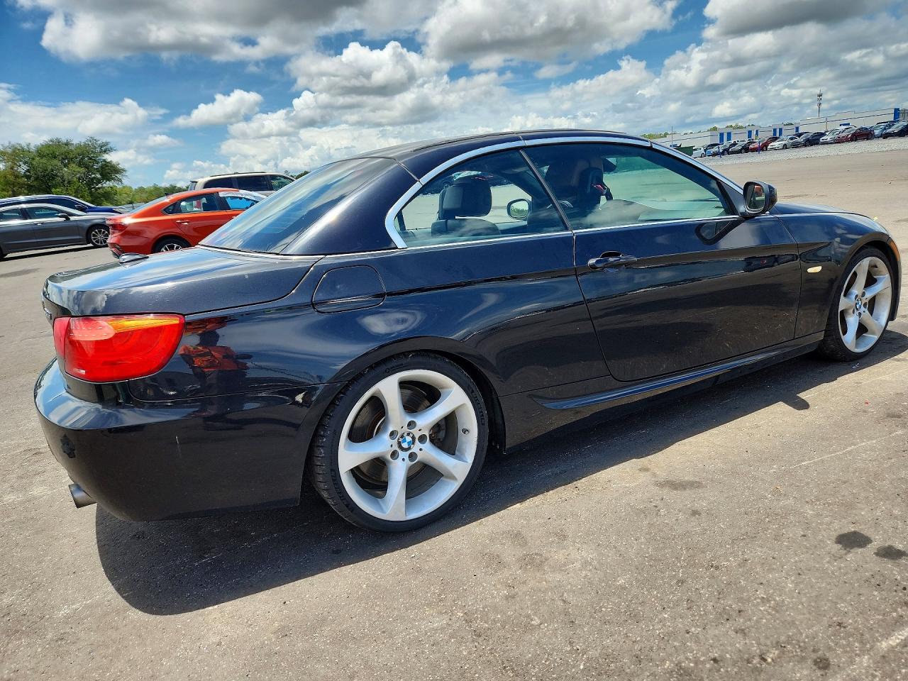 2012 Bmw 335 I Black vin: WBADX7C51CE745146
