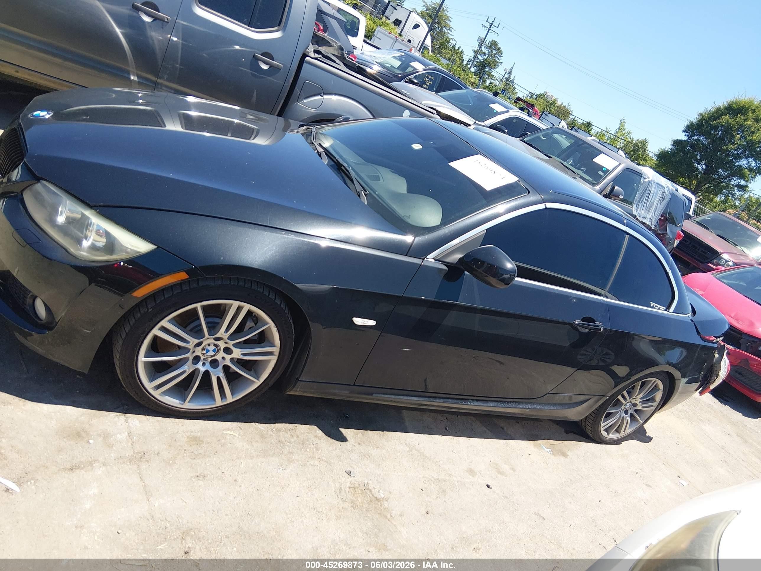 2011 Bmw 335i   Black vin: WBADX7C52BE579640