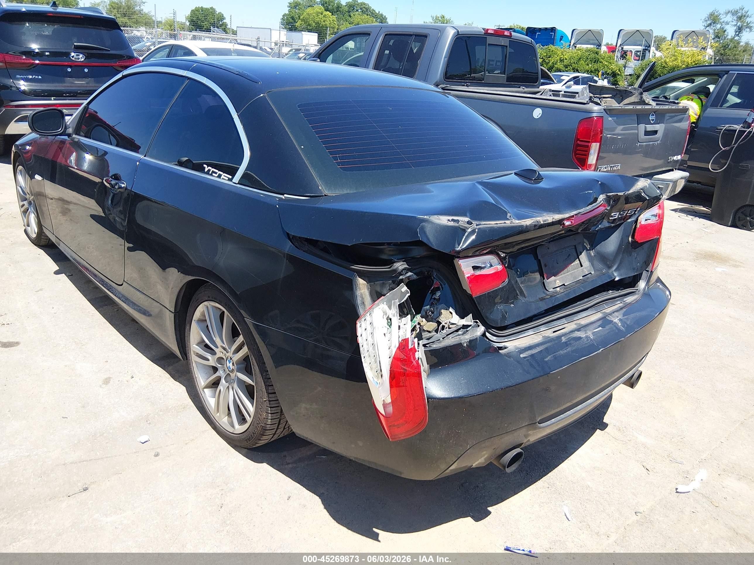 2011 Bmw 335i   Black vin: WBADX7C52BE579640