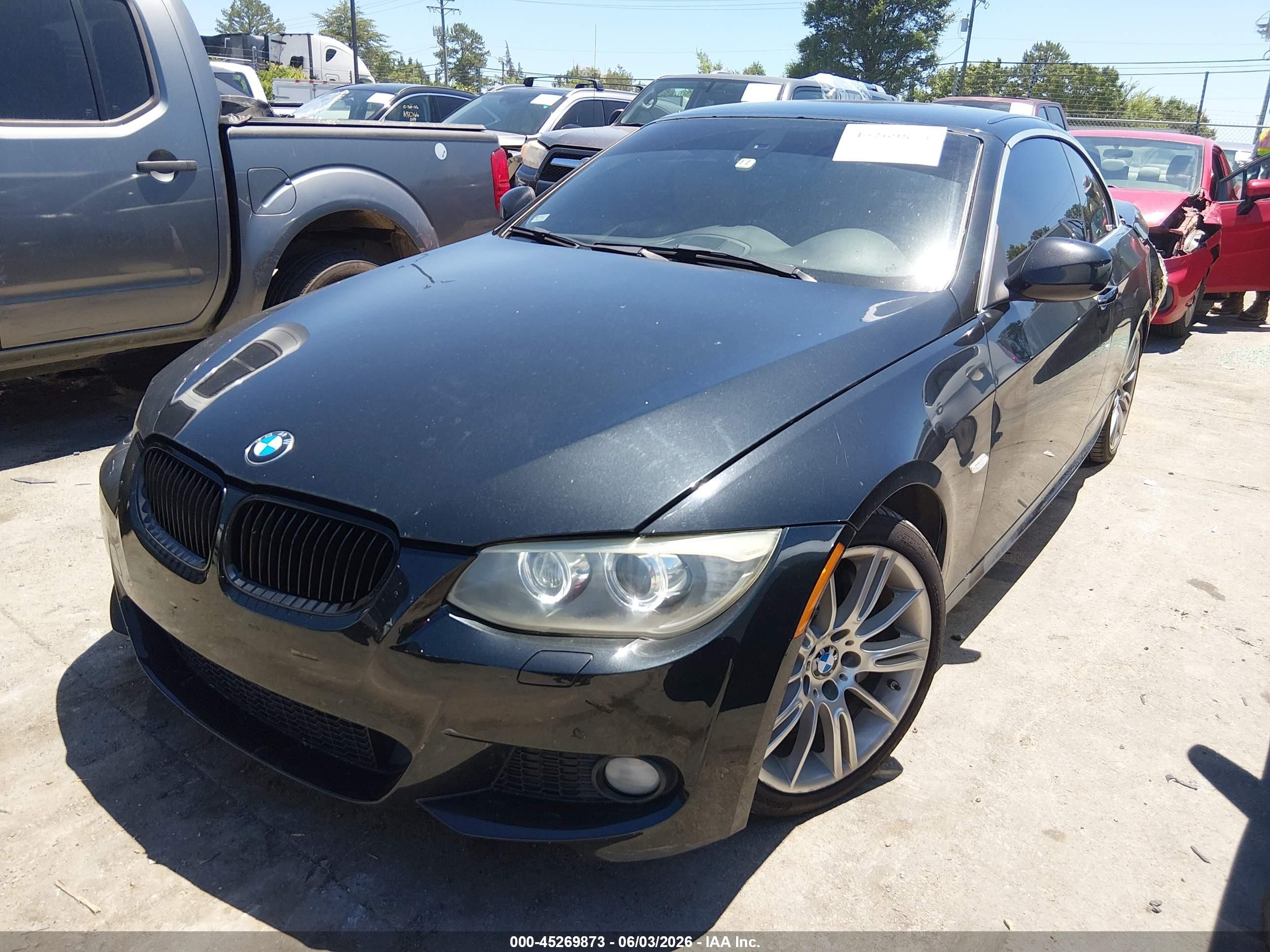 2011 Bmw 335i   Black vin: WBADX7C52BE579640