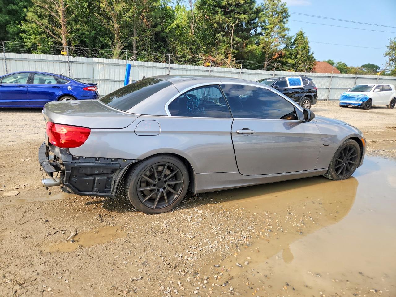 2012 Bmw 335 I Gray vin: WBADX7C52CE745768