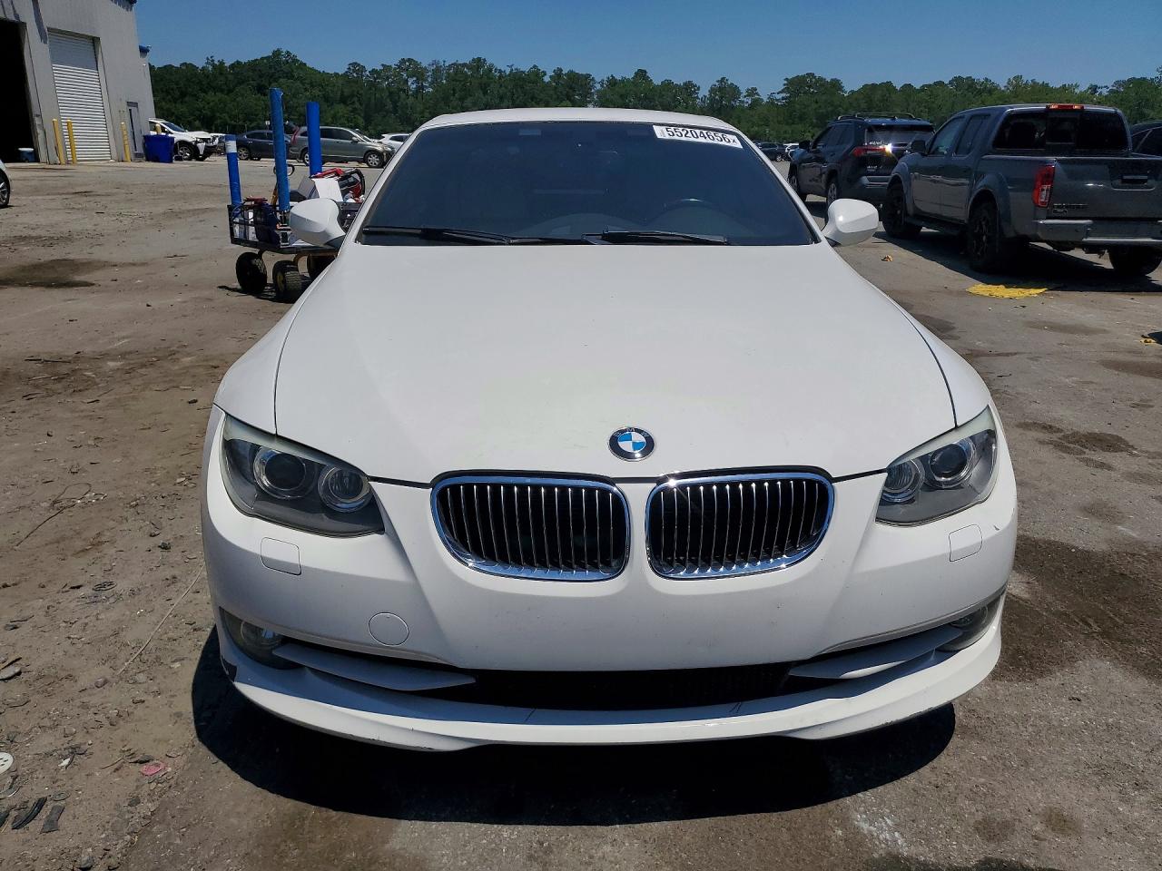 2011 Bmw 335 I White vin: WBADX7C54BE743101
