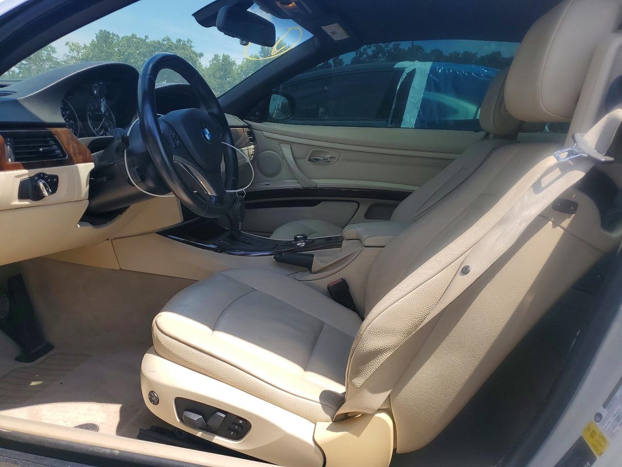 2011 Bmw 335 I White vin: WBADX7C54BE743101