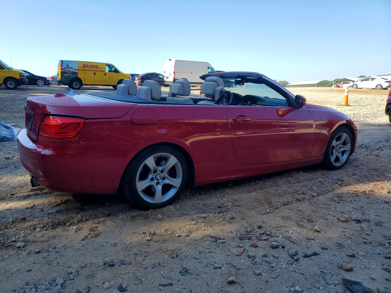2013 Bmw 335 I Red vin: WBADX7C54DJ590262