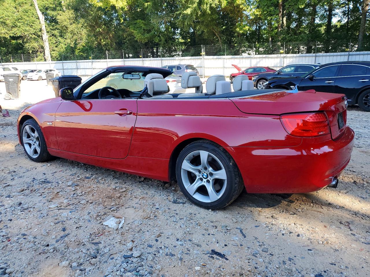 2013 Bmw 335 I Red vin: WBADX7C54DJ590262