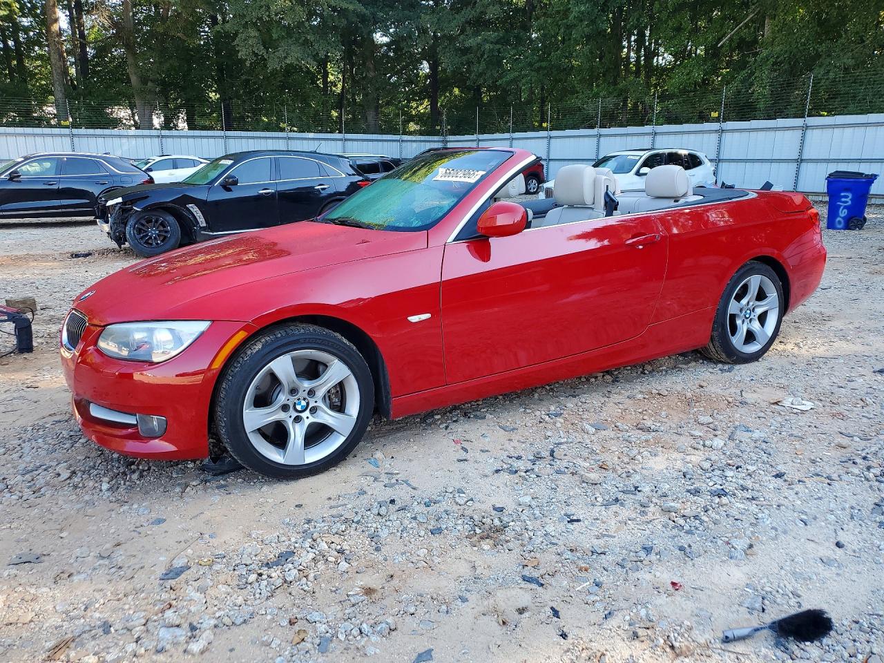2013 Bmw 335 I Red vin: WBADX7C54DJ590262