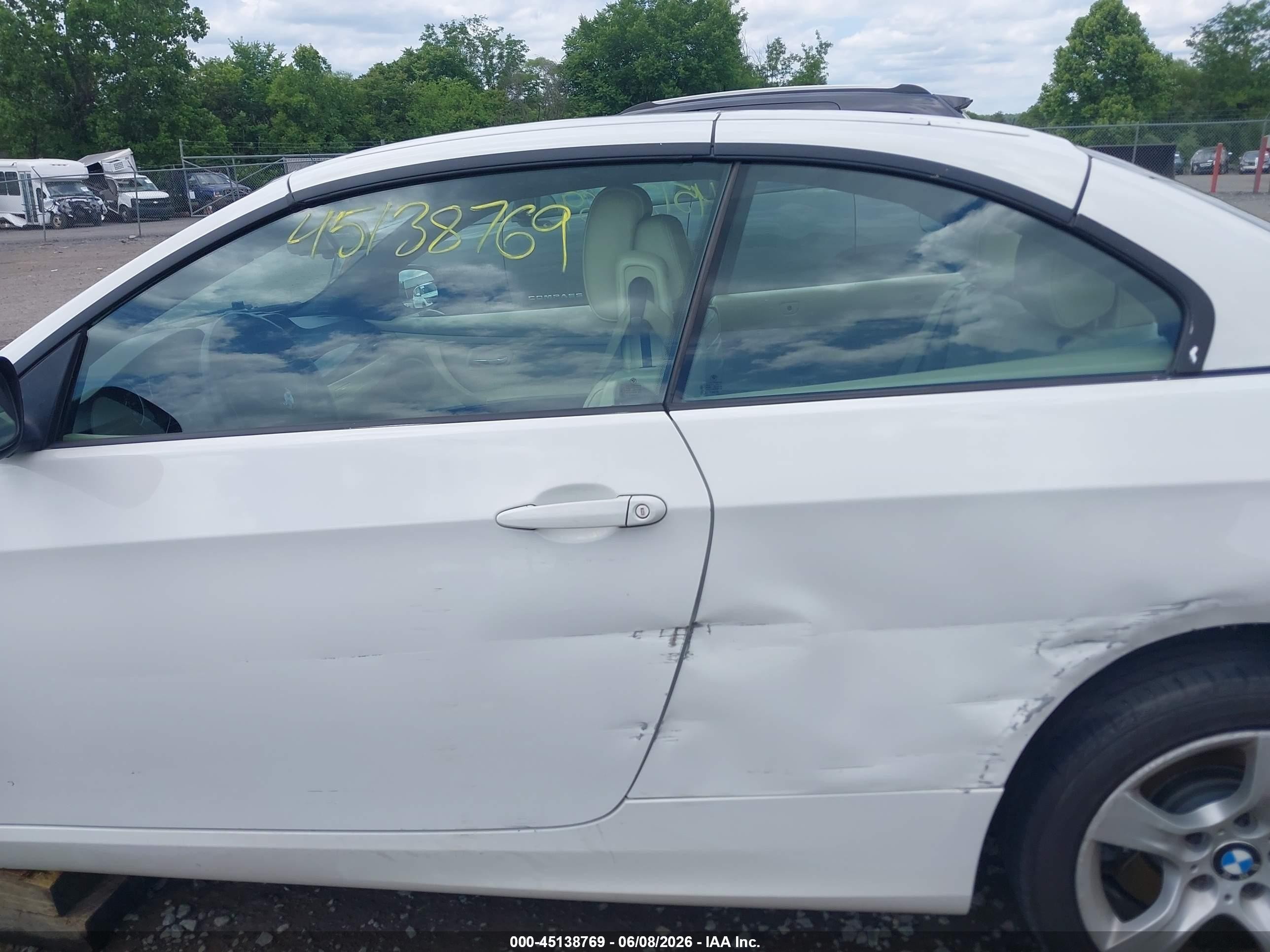 2013 Bmw 335i   White vin: WBADX7C54DPA97830
