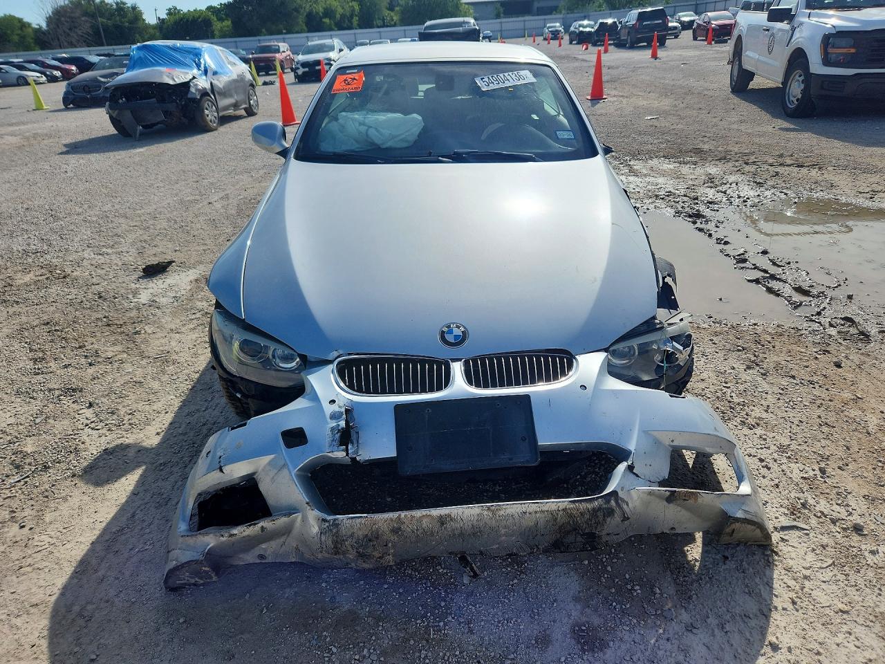 2011 Bmw 335 I Silver vin: WBADX7C55BE743740