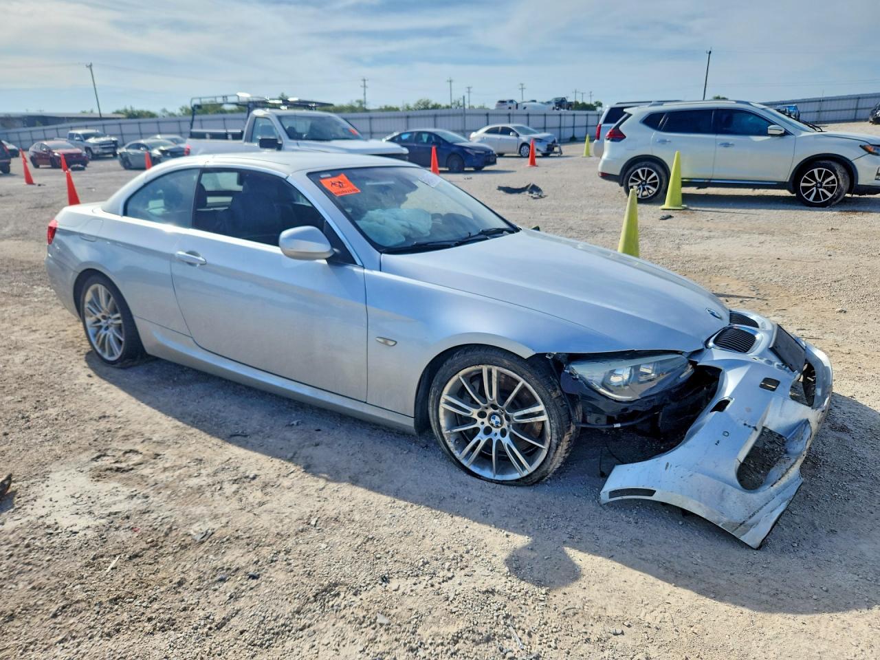 2011 Bmw 335 I Silver vin: WBADX7C55BE743740
