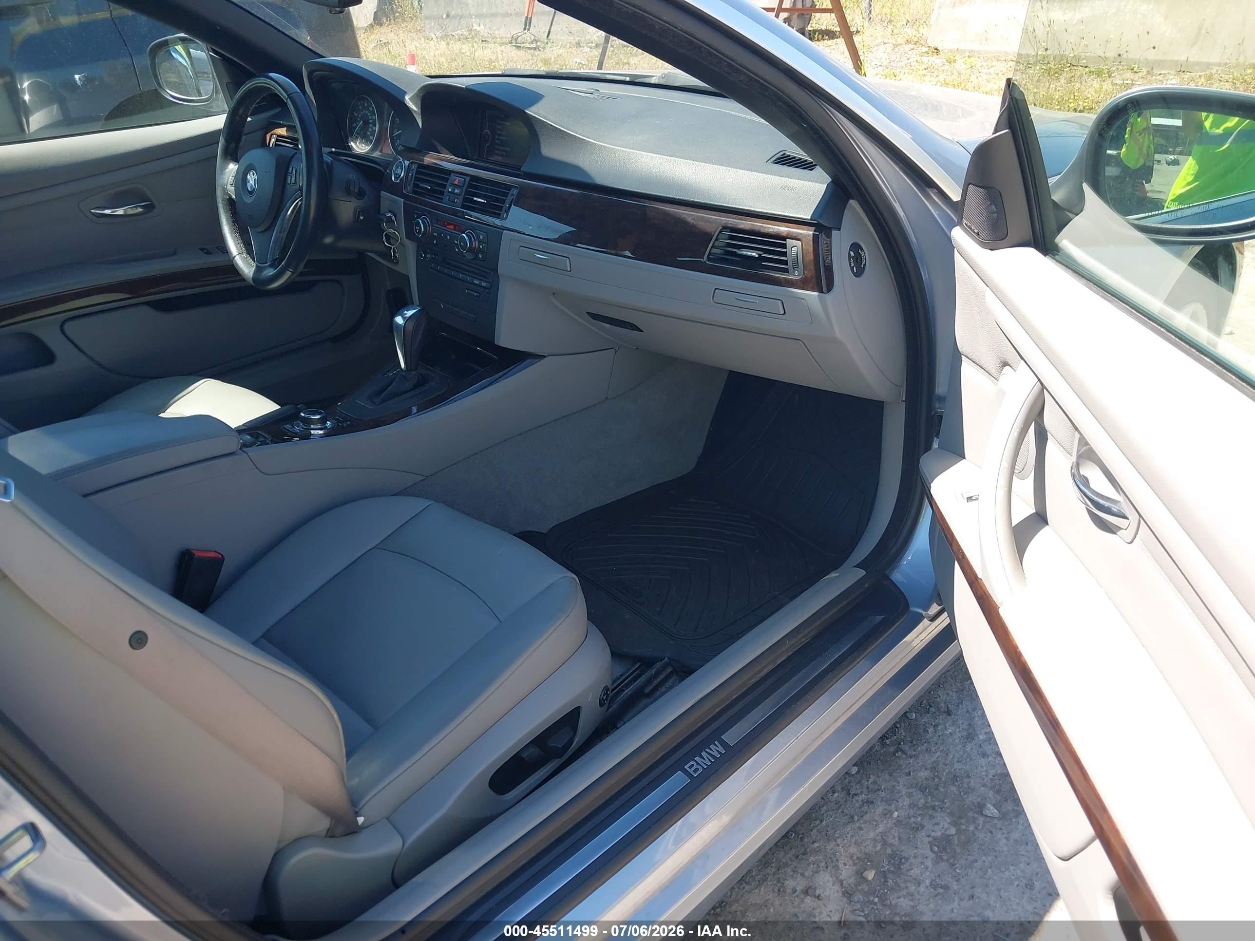 2011 Bmw 335i   Light Blue vin: WBADX7C56BE581729
