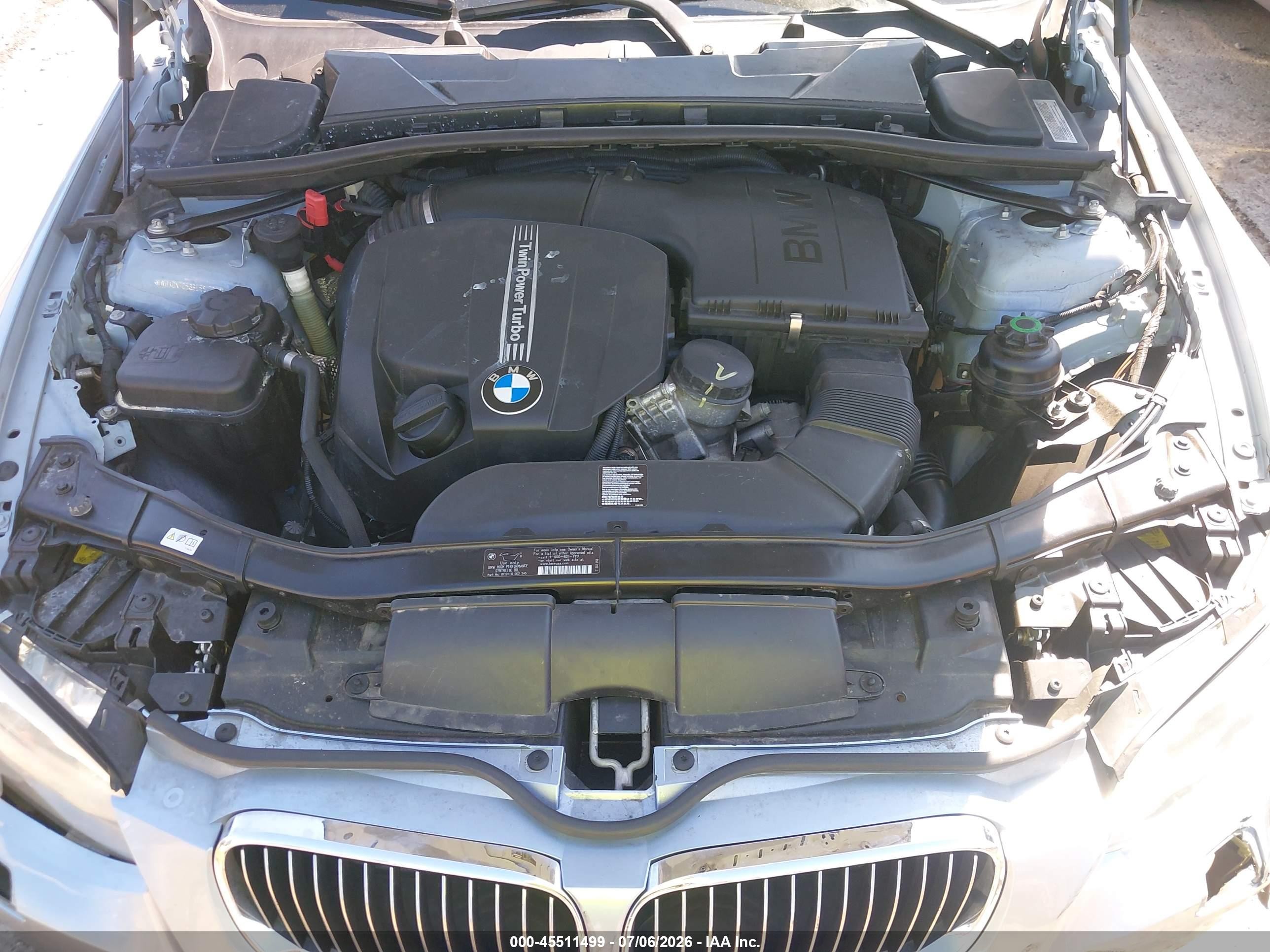 2011 Bmw 335i   Light Blue vin: WBADX7C56BE581729