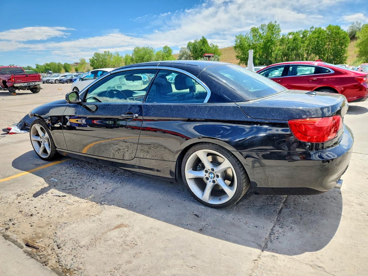 2011 Bmw 335 I Black vin: WBADX7C57BE580640