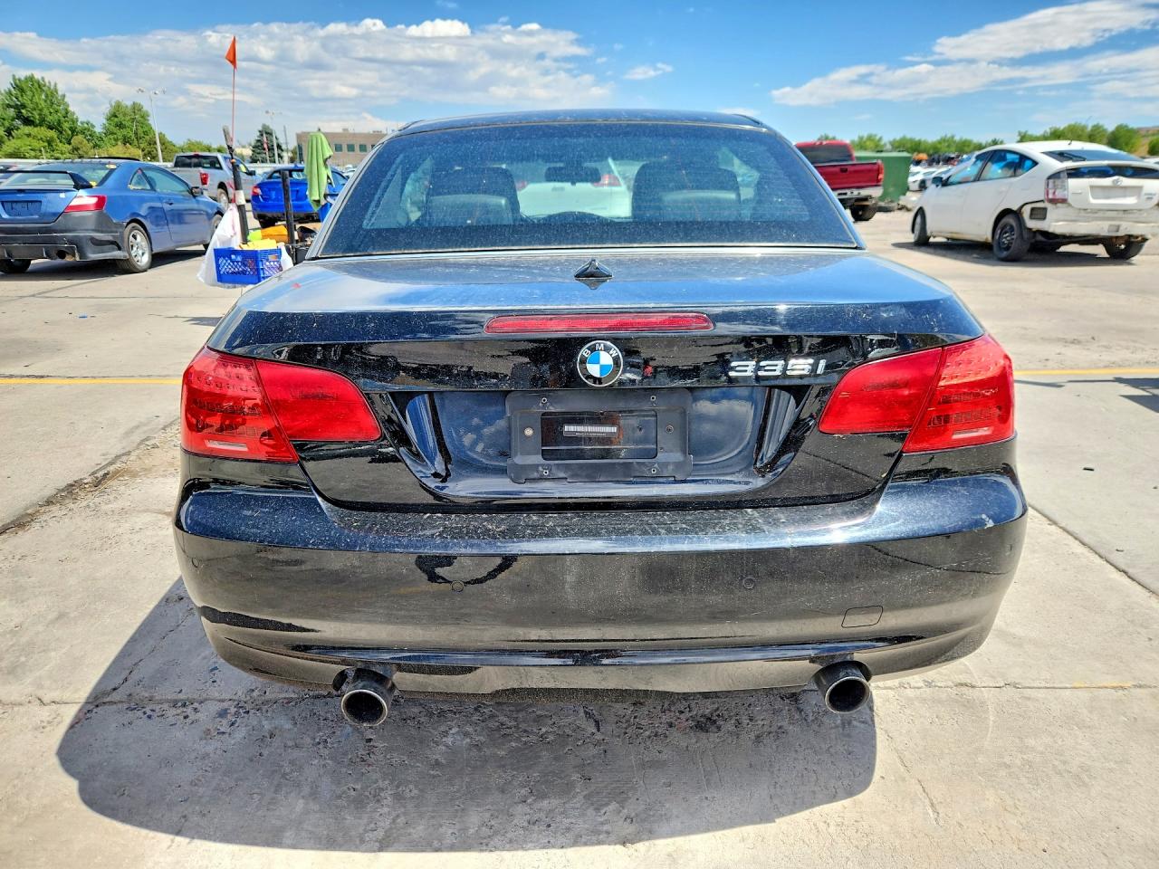 2011 Bmw 335 I Black vin: WBADX7C57BE580640
