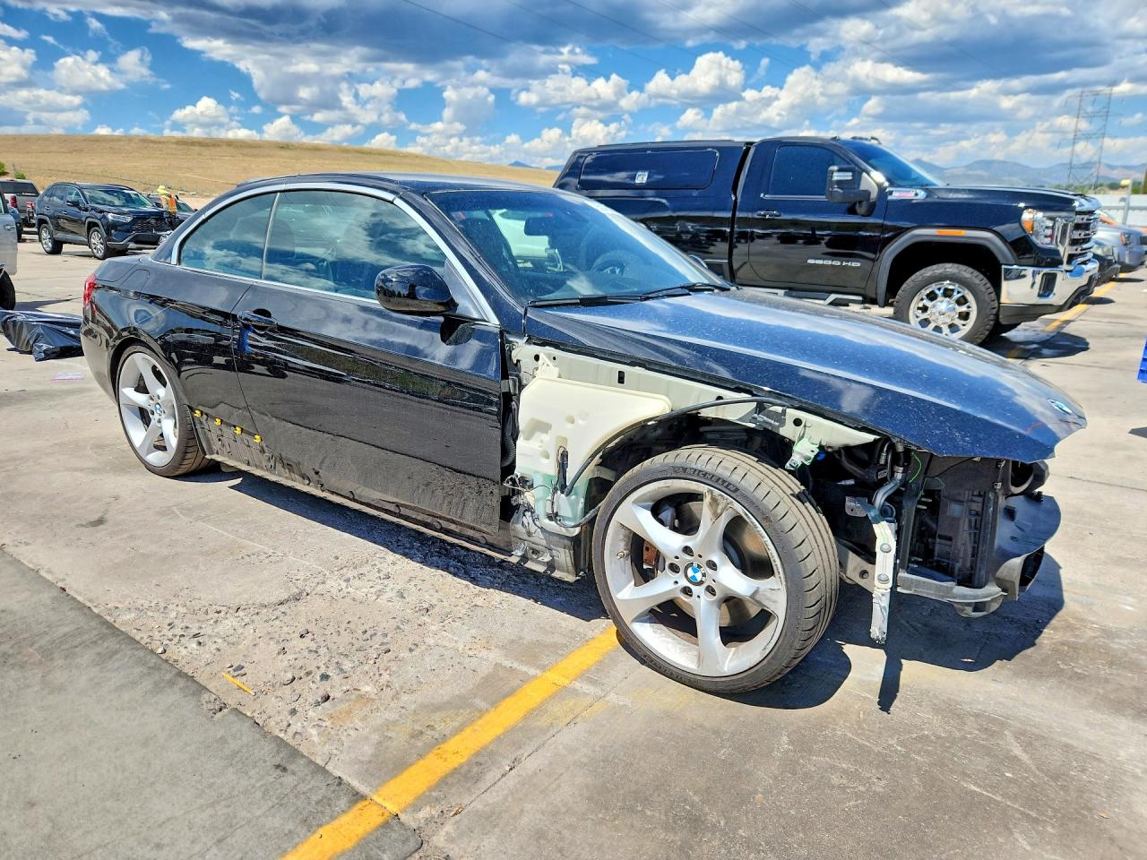 2011 Bmw 335 I Black vin: WBADX7C57BE580640