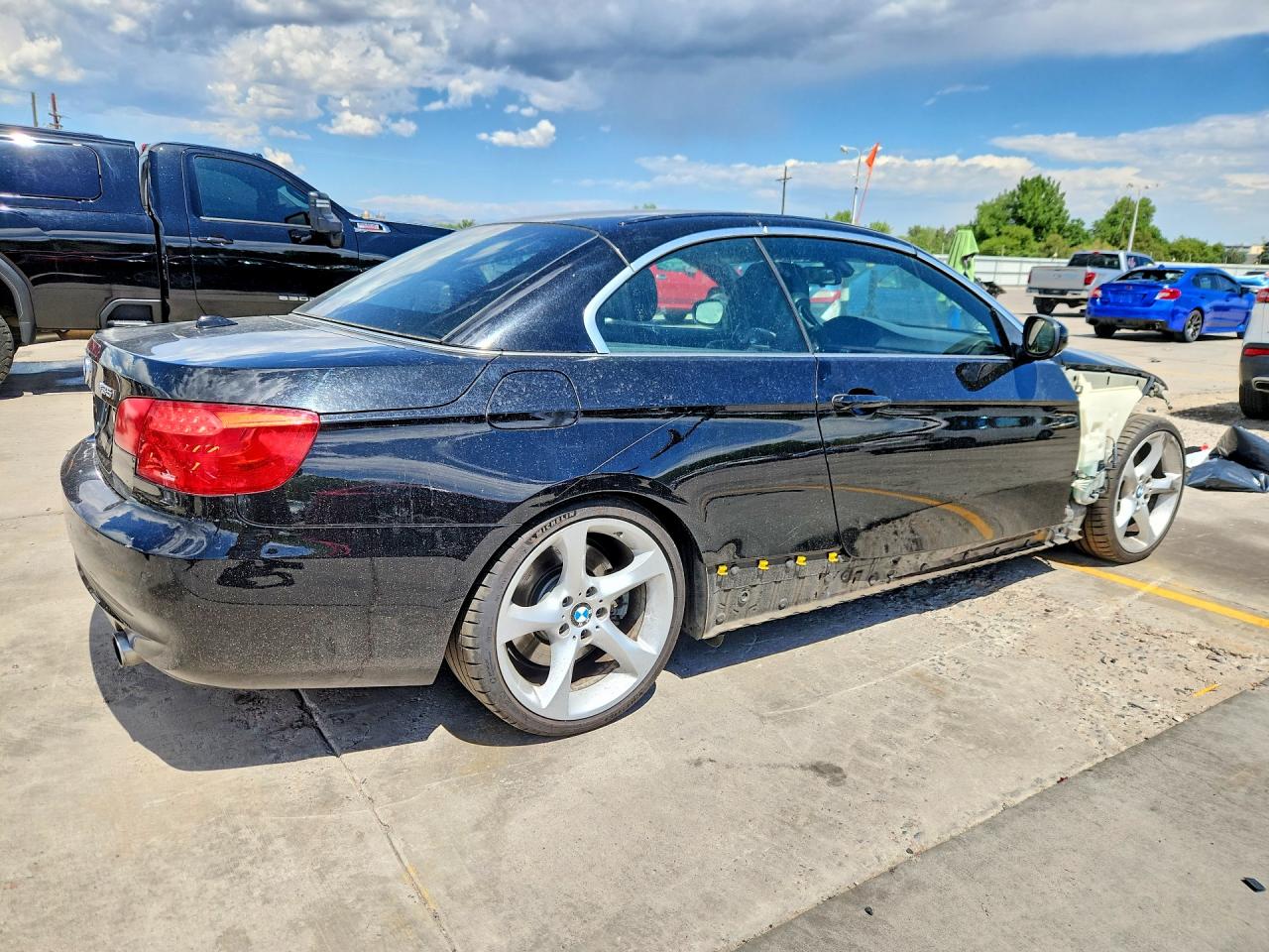 2011 Bmw 335 I Black vin: WBADX7C57BE580640