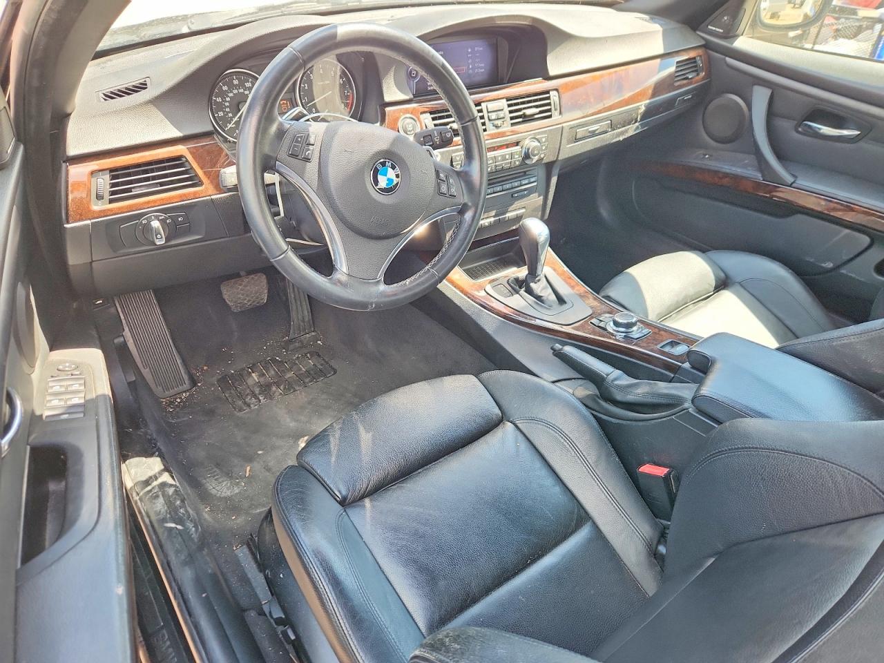 2011 Bmw 335 I Black vin: WBADX7C57BE580640