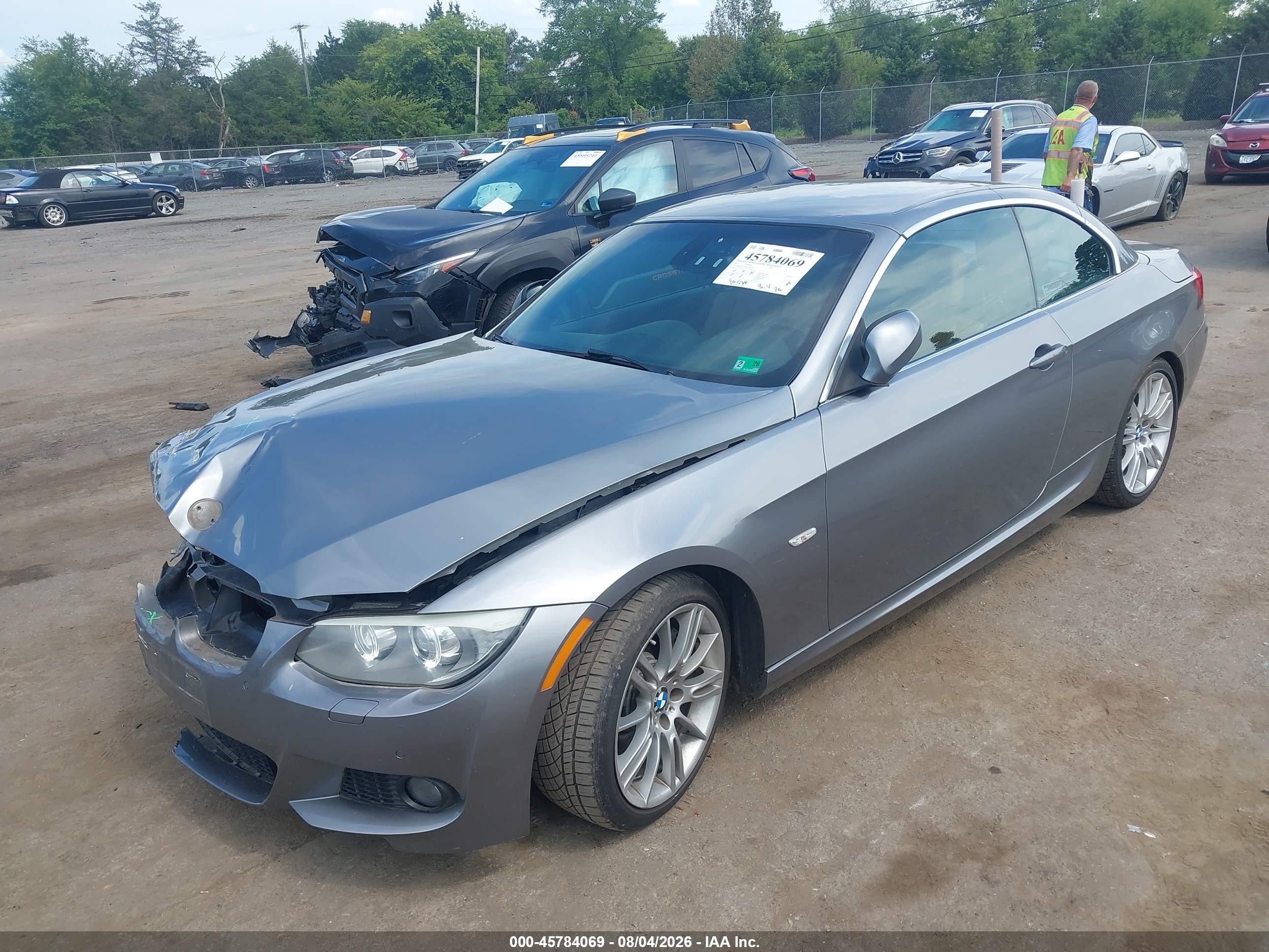 2011 Bmw 335i   Silver vin: WBADX7C58BE261358