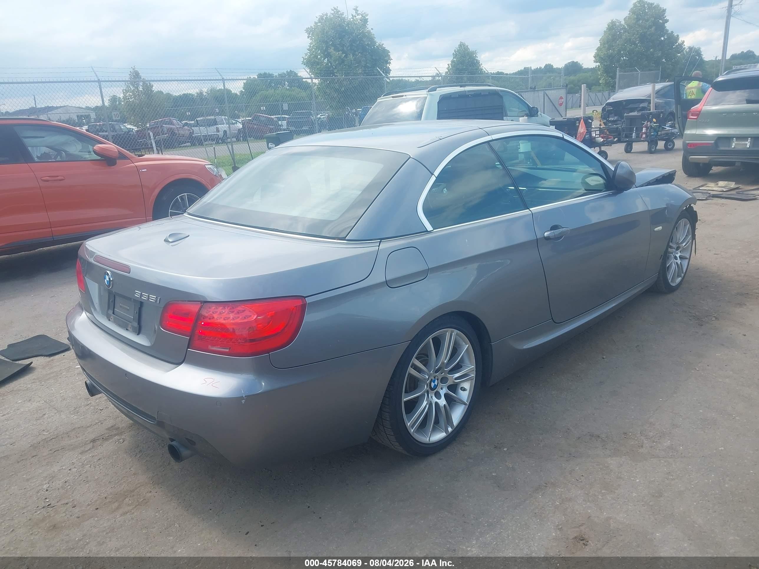 2011 Bmw 335i   Silver vin: WBADX7C58BE261358