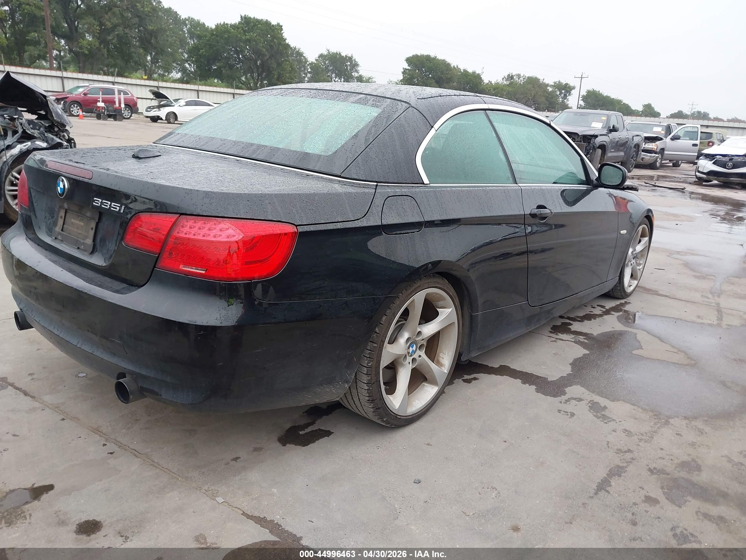 2011 Bmw 335i   Black vin: WBADX7C58BE579786