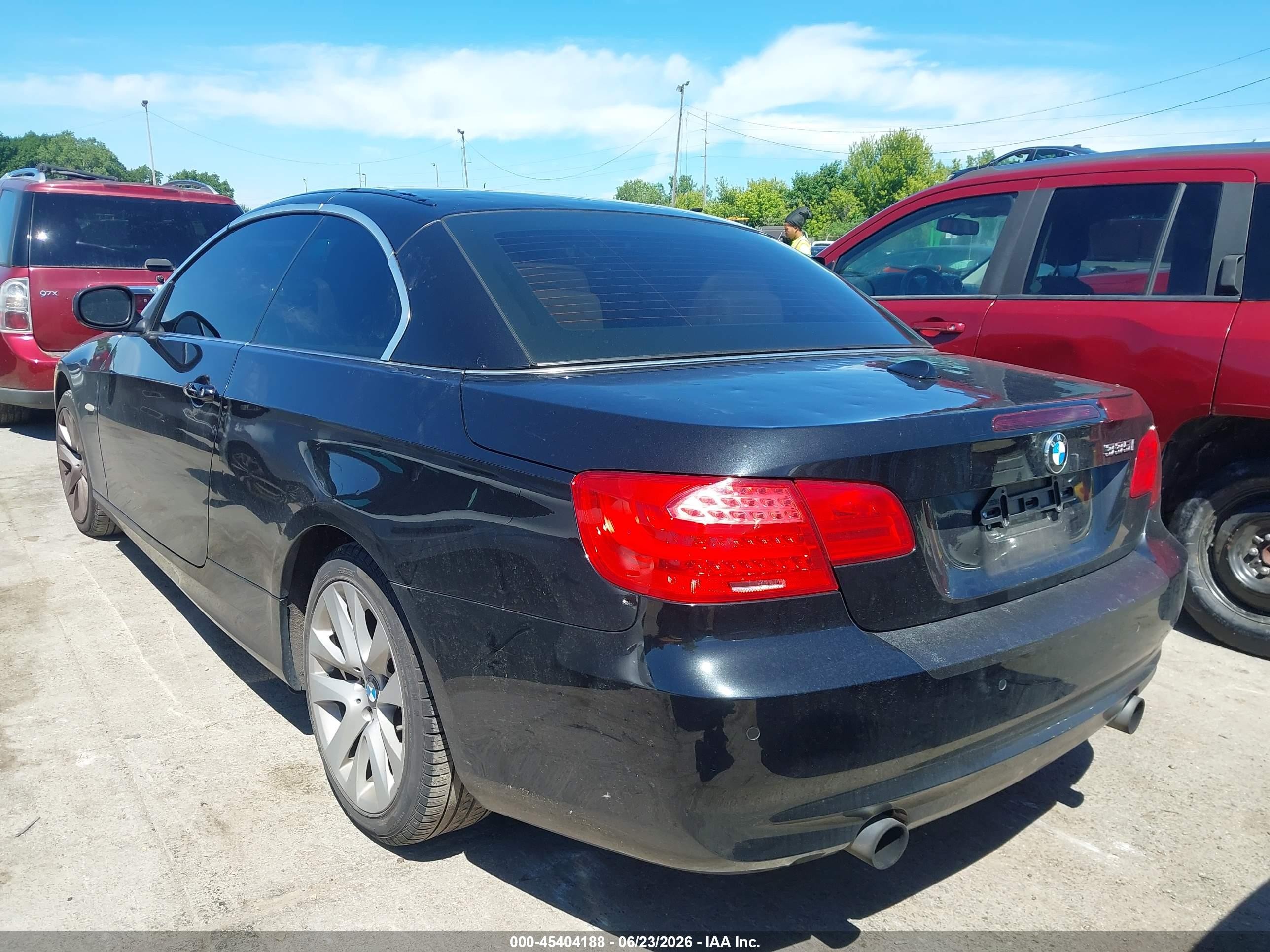 2012 Bmw 335i   Black vin: WBADX7C58CE744463