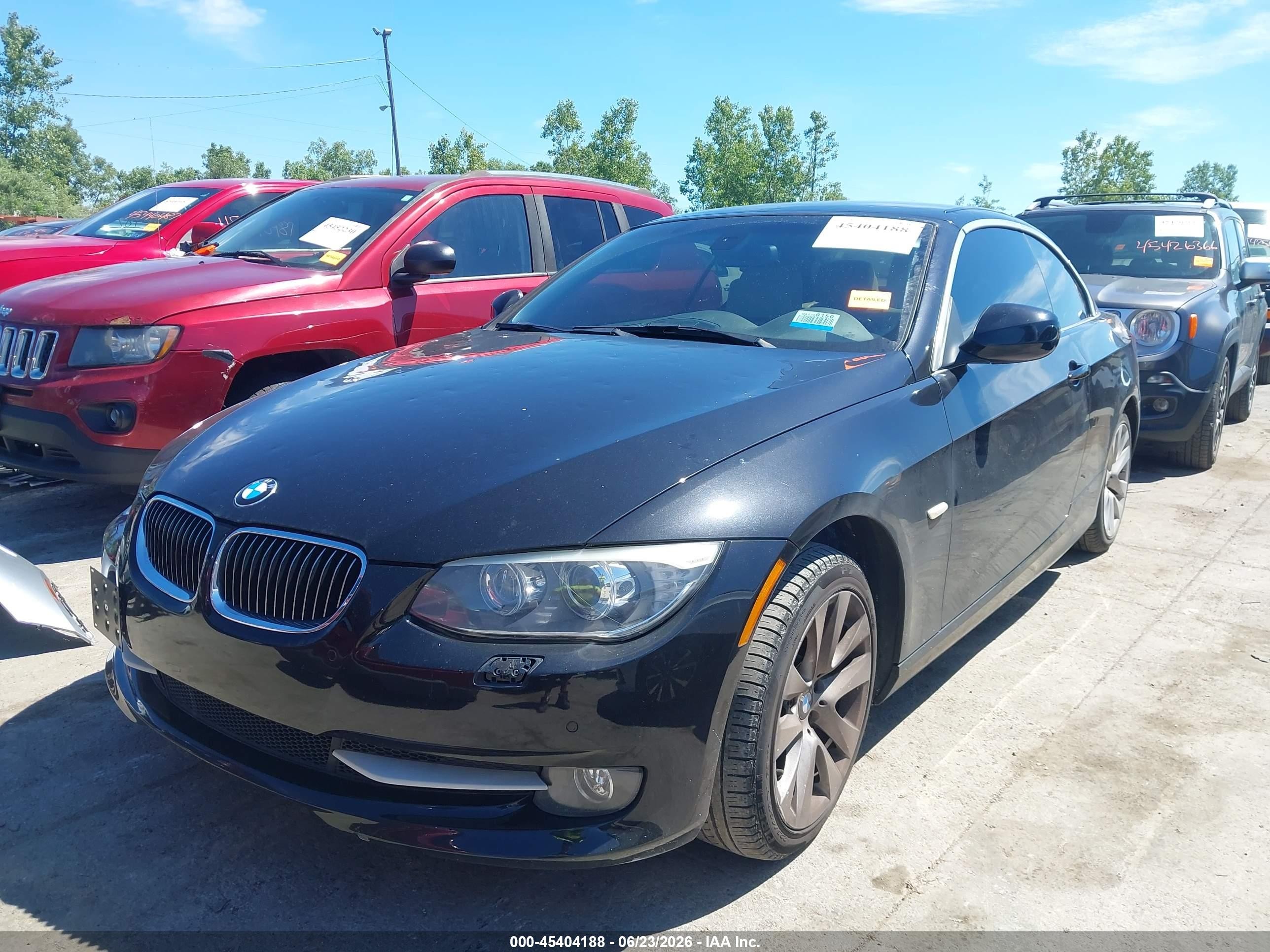 2012 Bmw 335i   Black vin: WBADX7C58CE744463